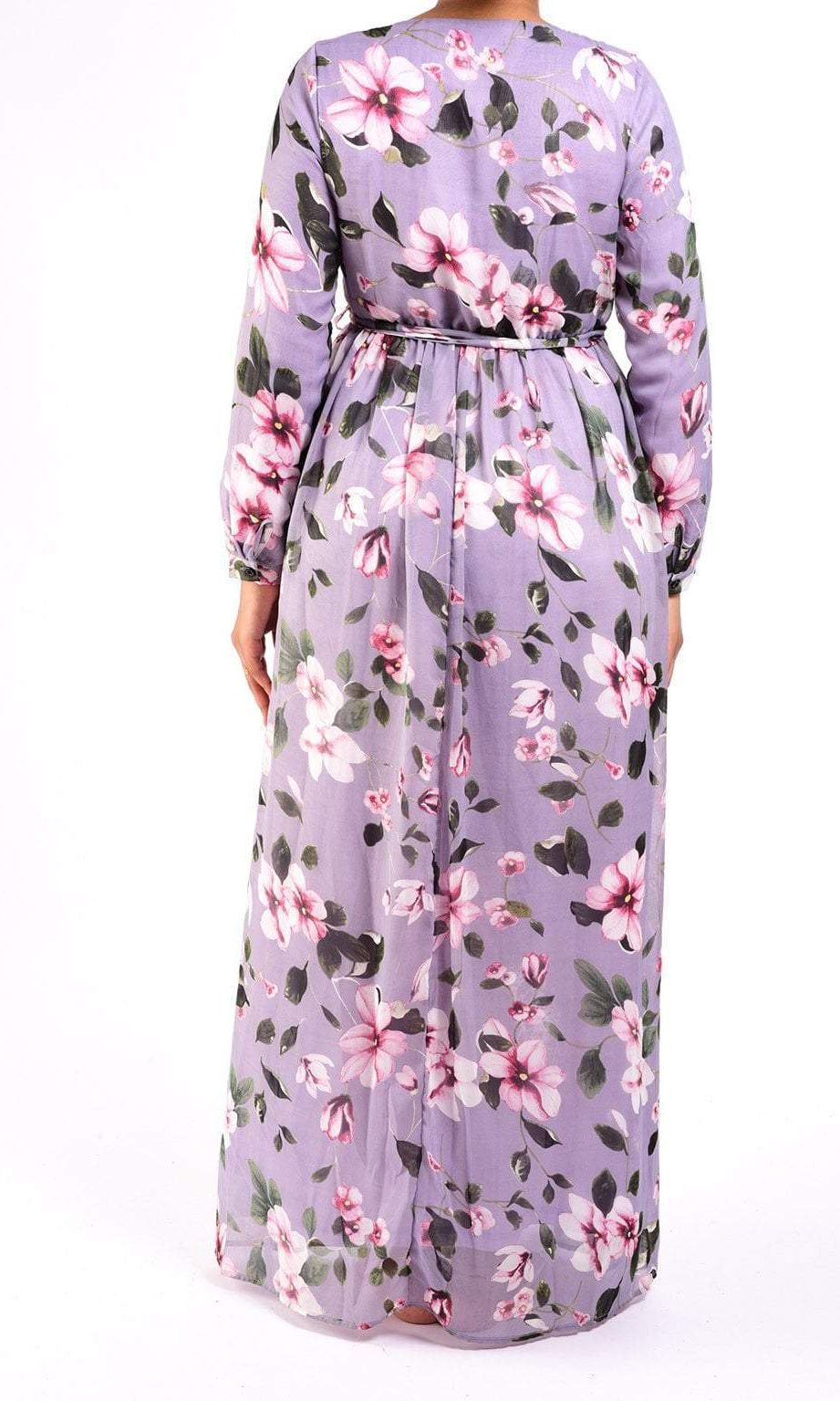 lily Chiffon maxi Dress Kabayare