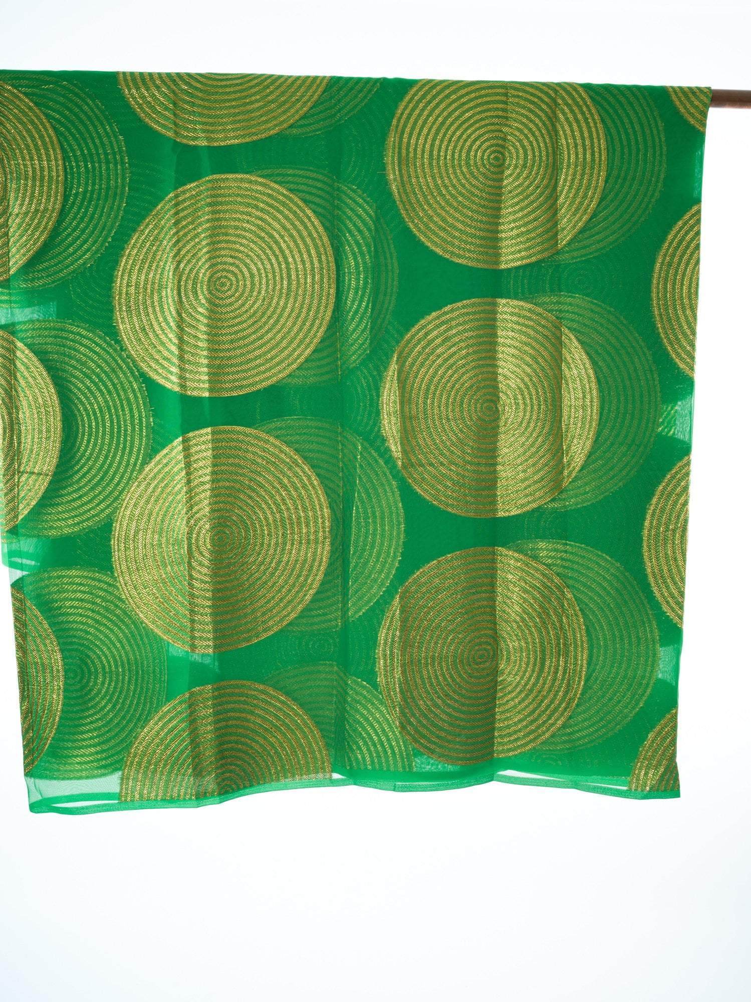 Lime Spiral fransawi inspired Dirac set Kabayare