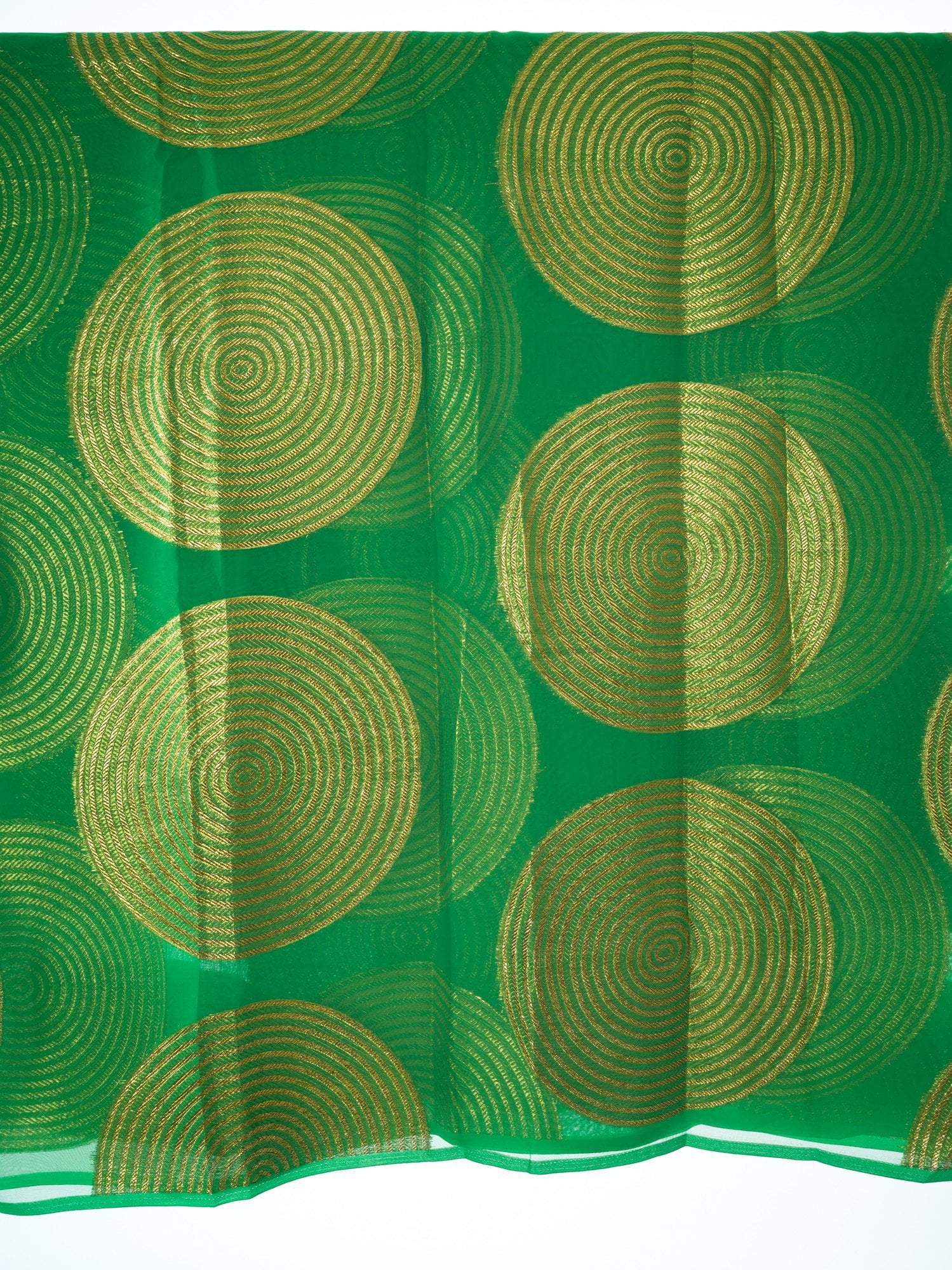 Lime Spiral fransawi inspired Dirac set Kabayare