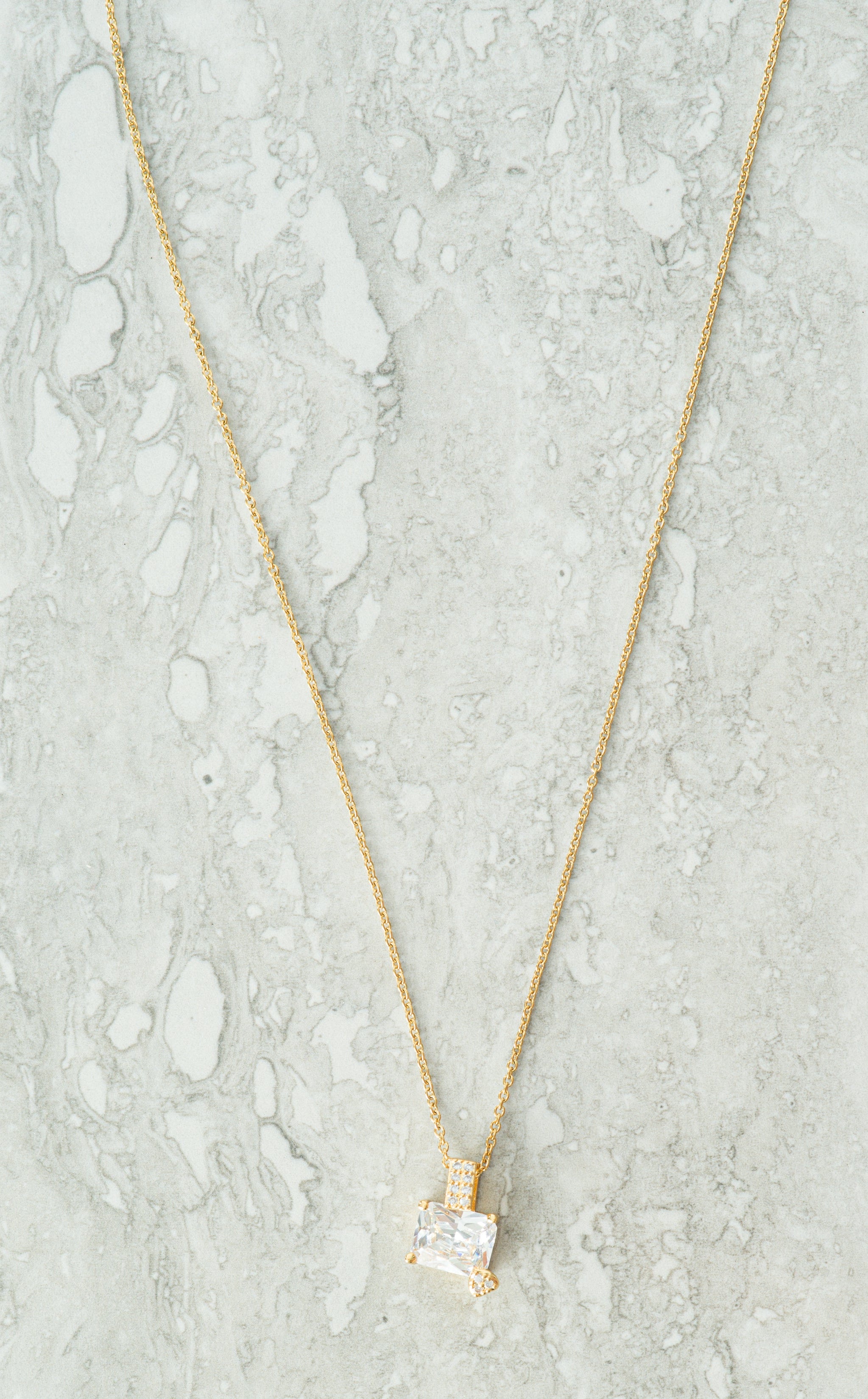 little Diamond gold necklace Kabayare
