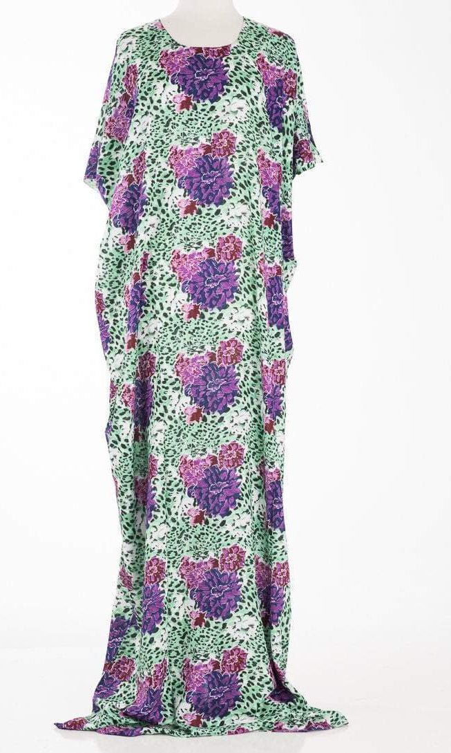 Lola print bati dress Kabayare