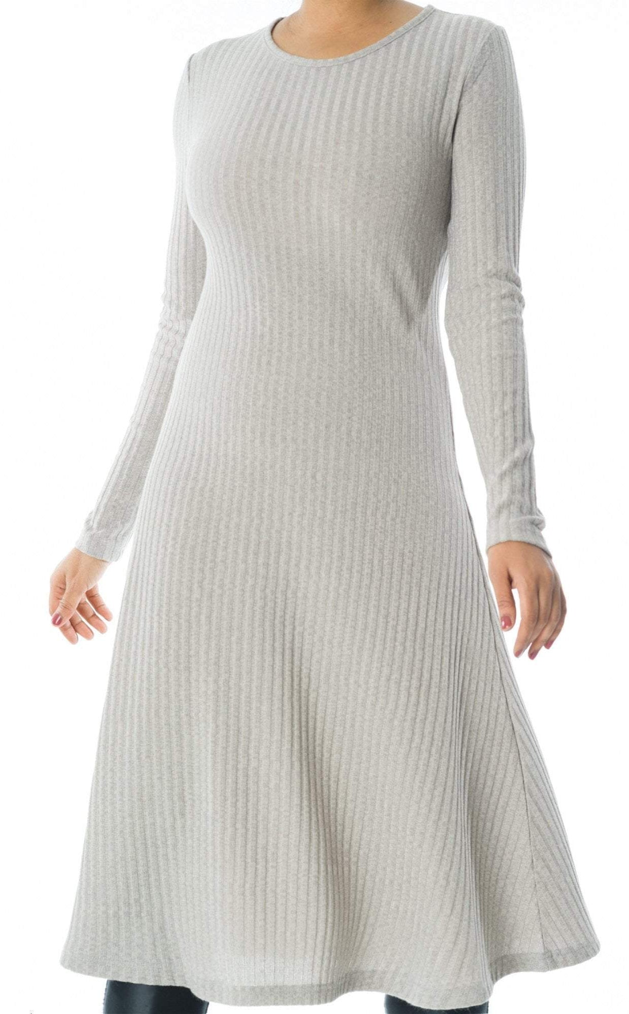 long sleeve Midi sweater dress Kabayare