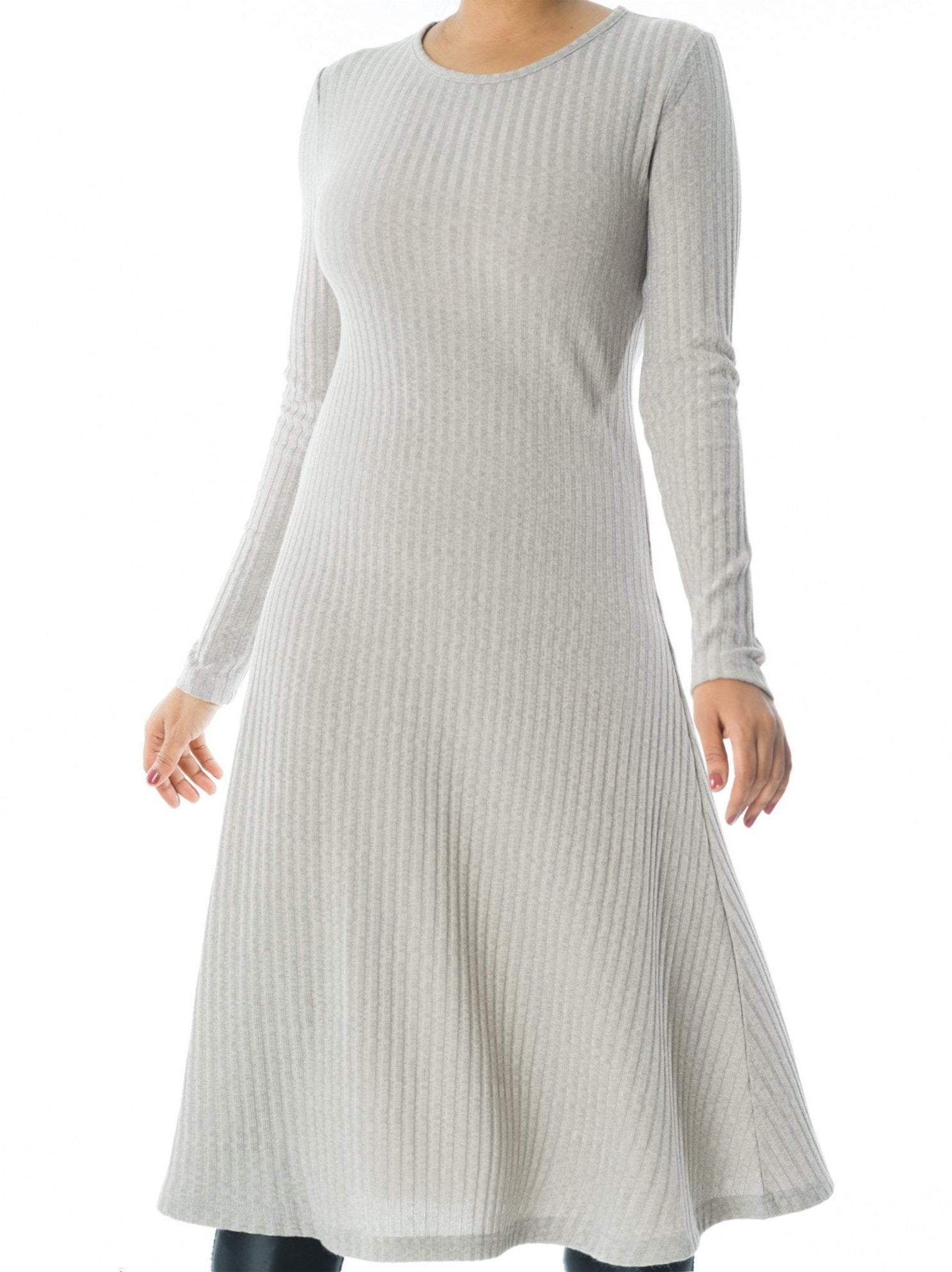 long sleeve Midi sweater dress Kabayare