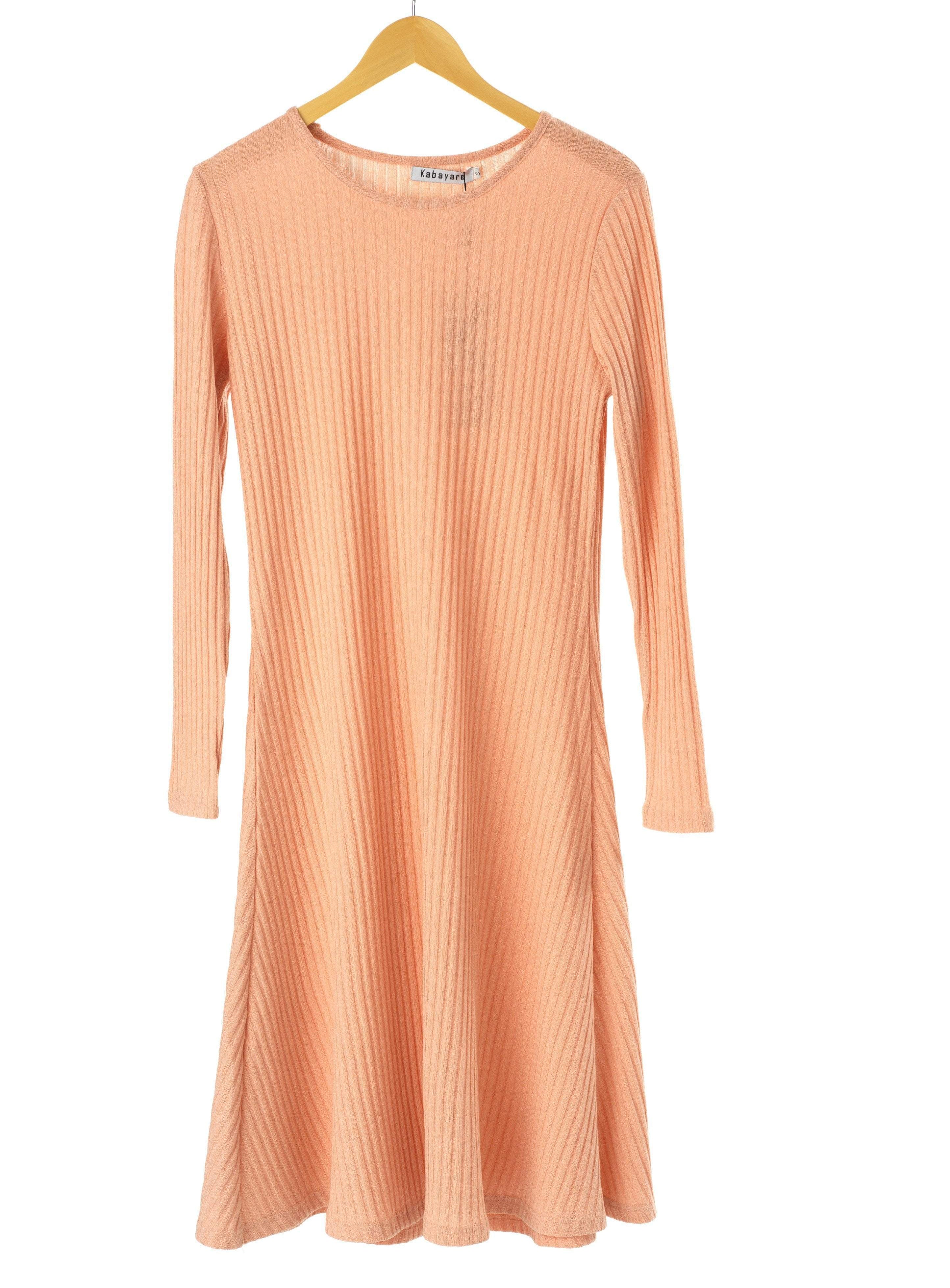 long sleeve Midi sweater dress Kabayare