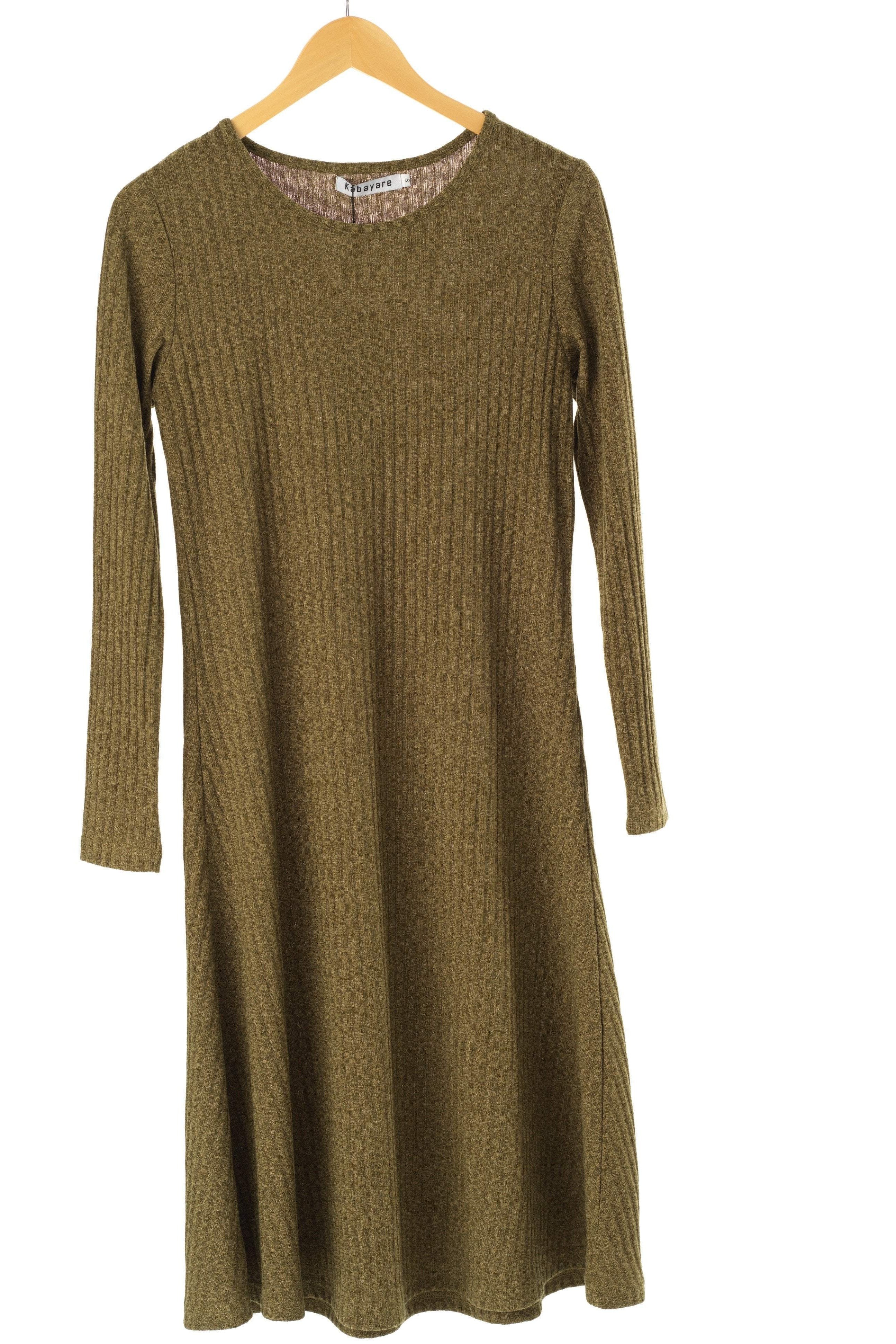 long sleeve Midi sweater dress Kabayare