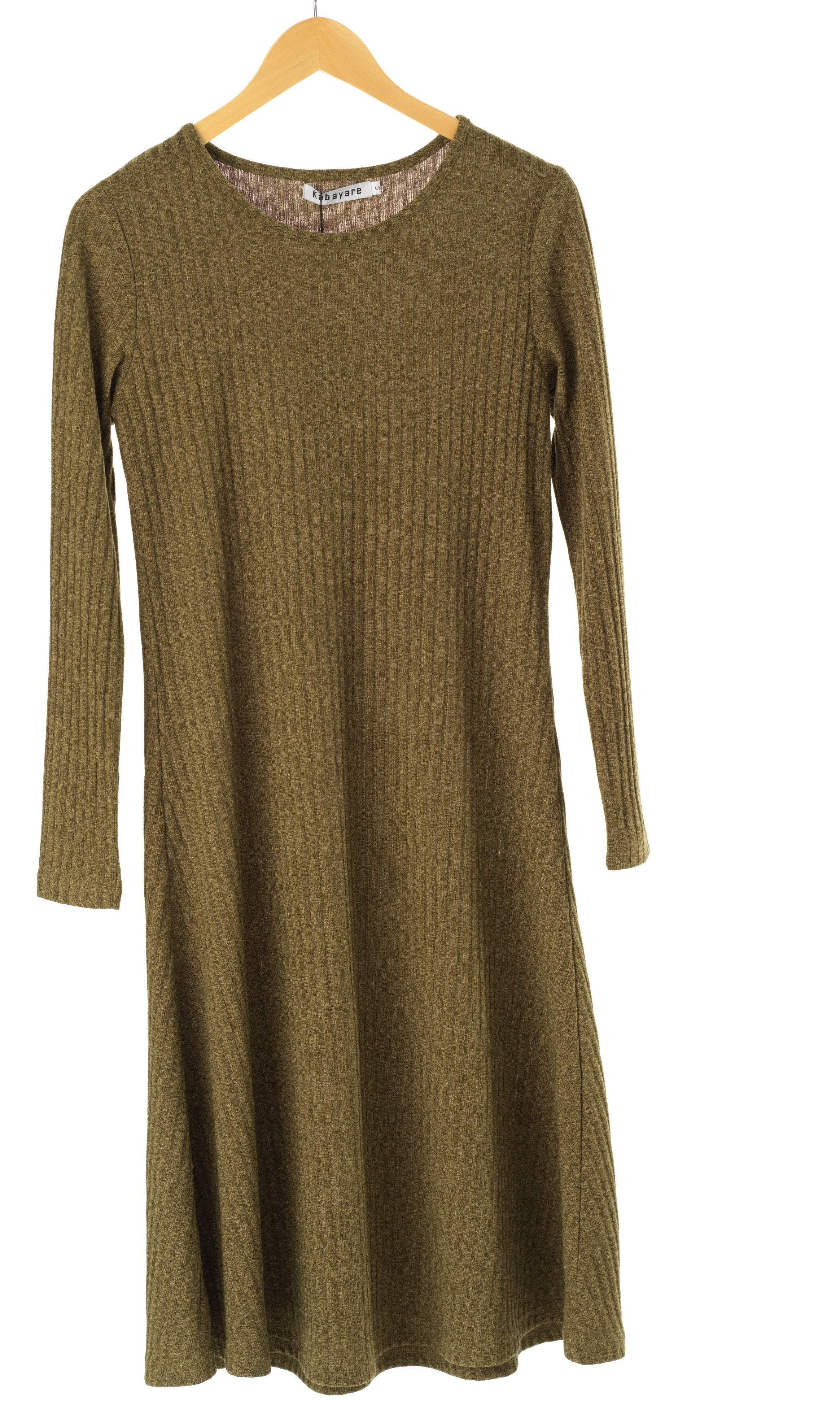 long sleeve Midi sweater dress Kabayare