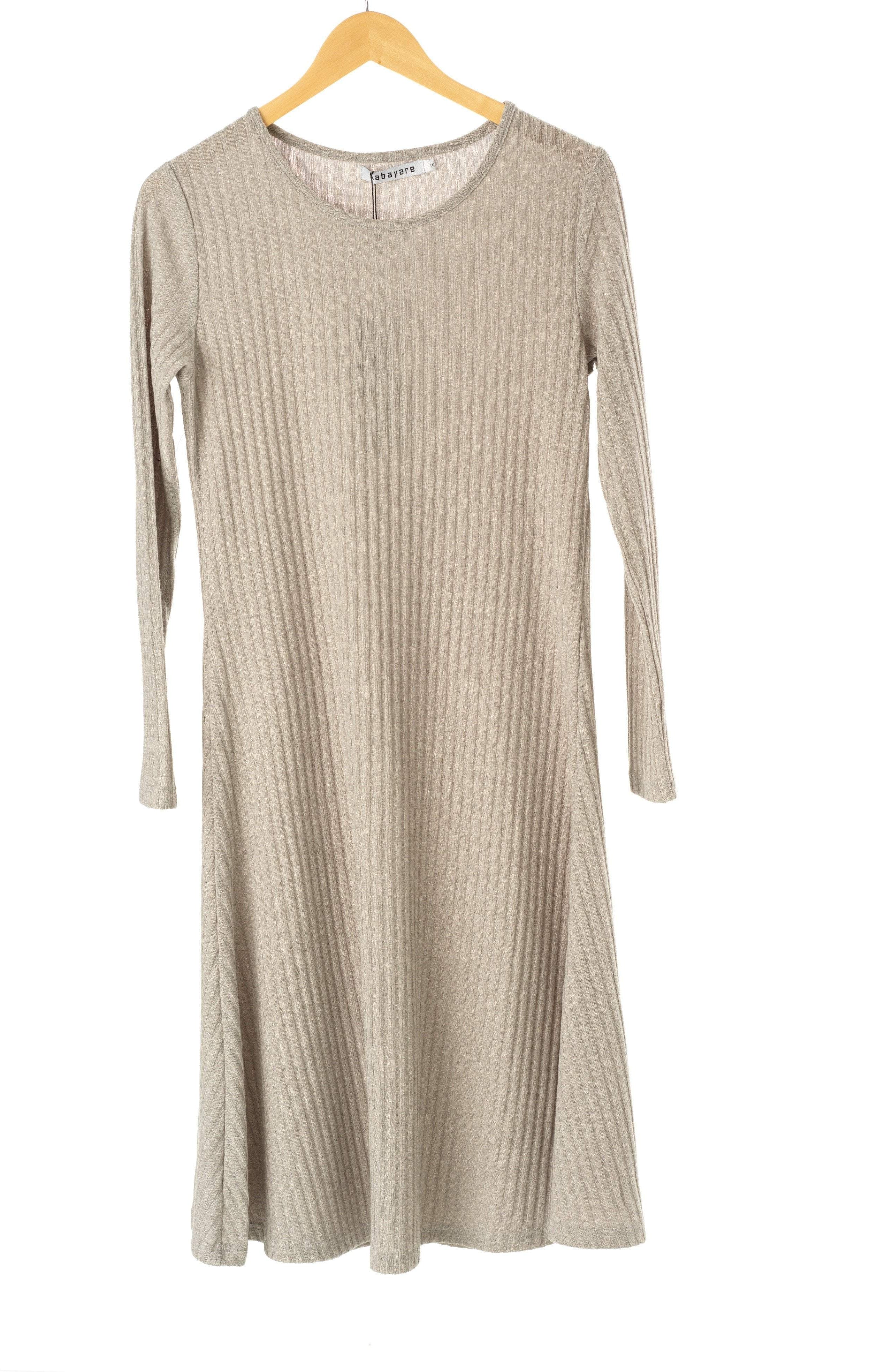long sleeve Midi sweater dress Kabayare