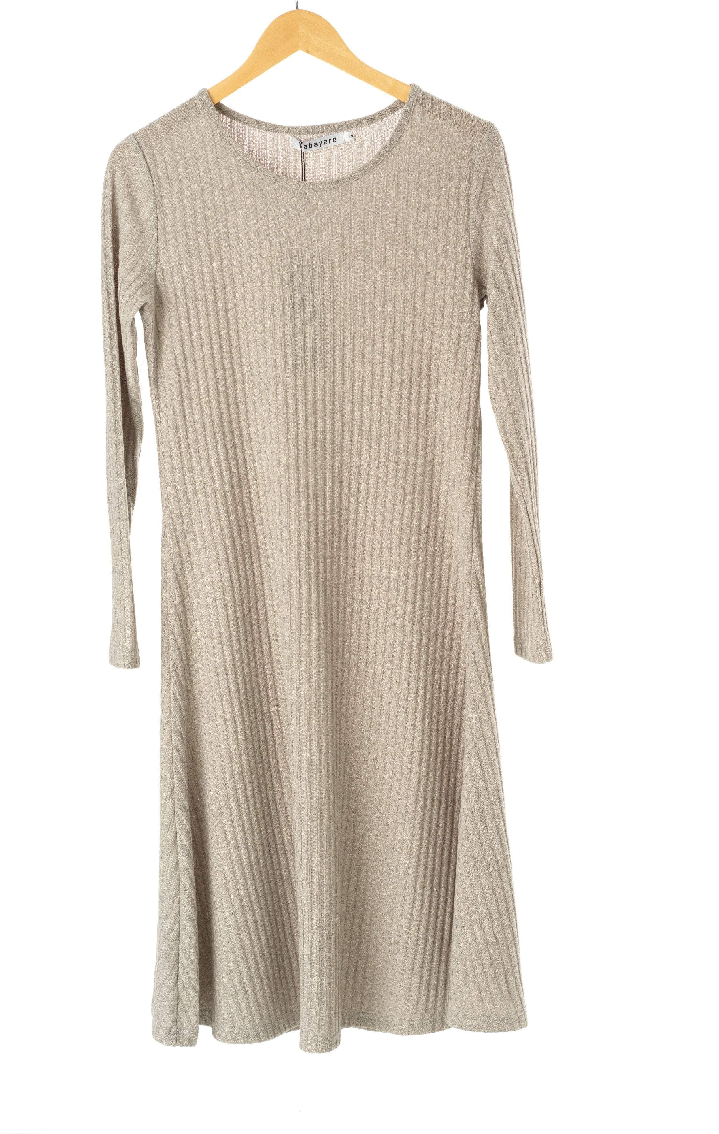 long sleeve Midi sweater dress Kabayare