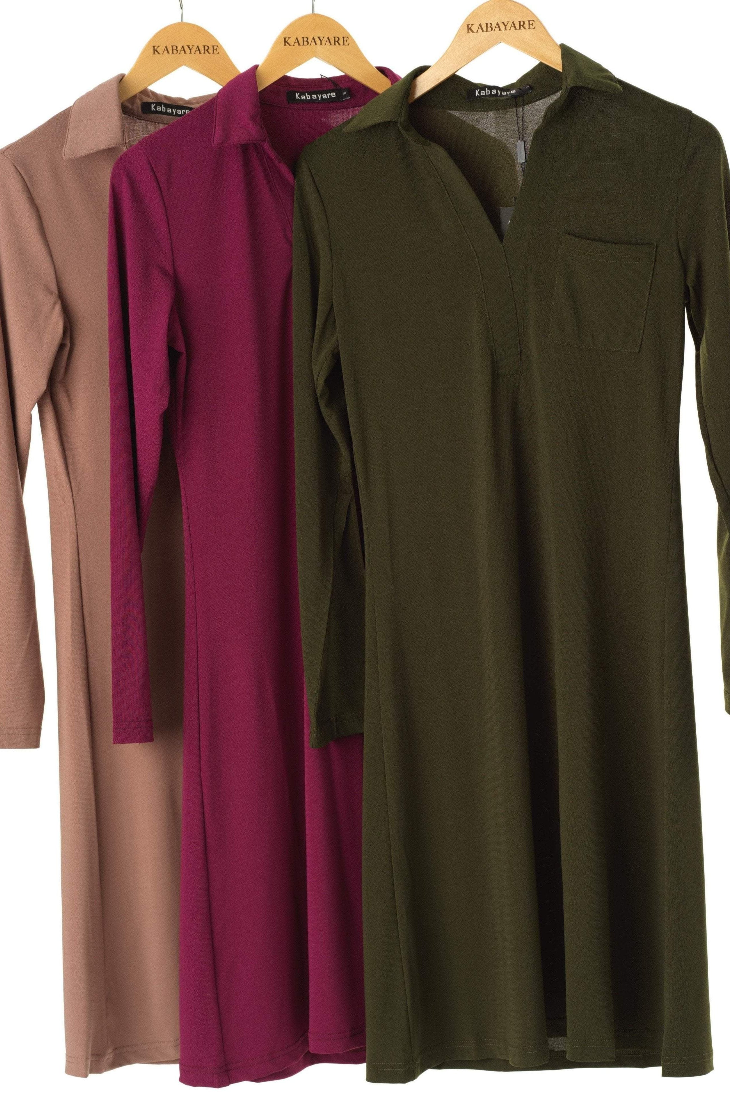 Long sleeve Midi top Kabayare