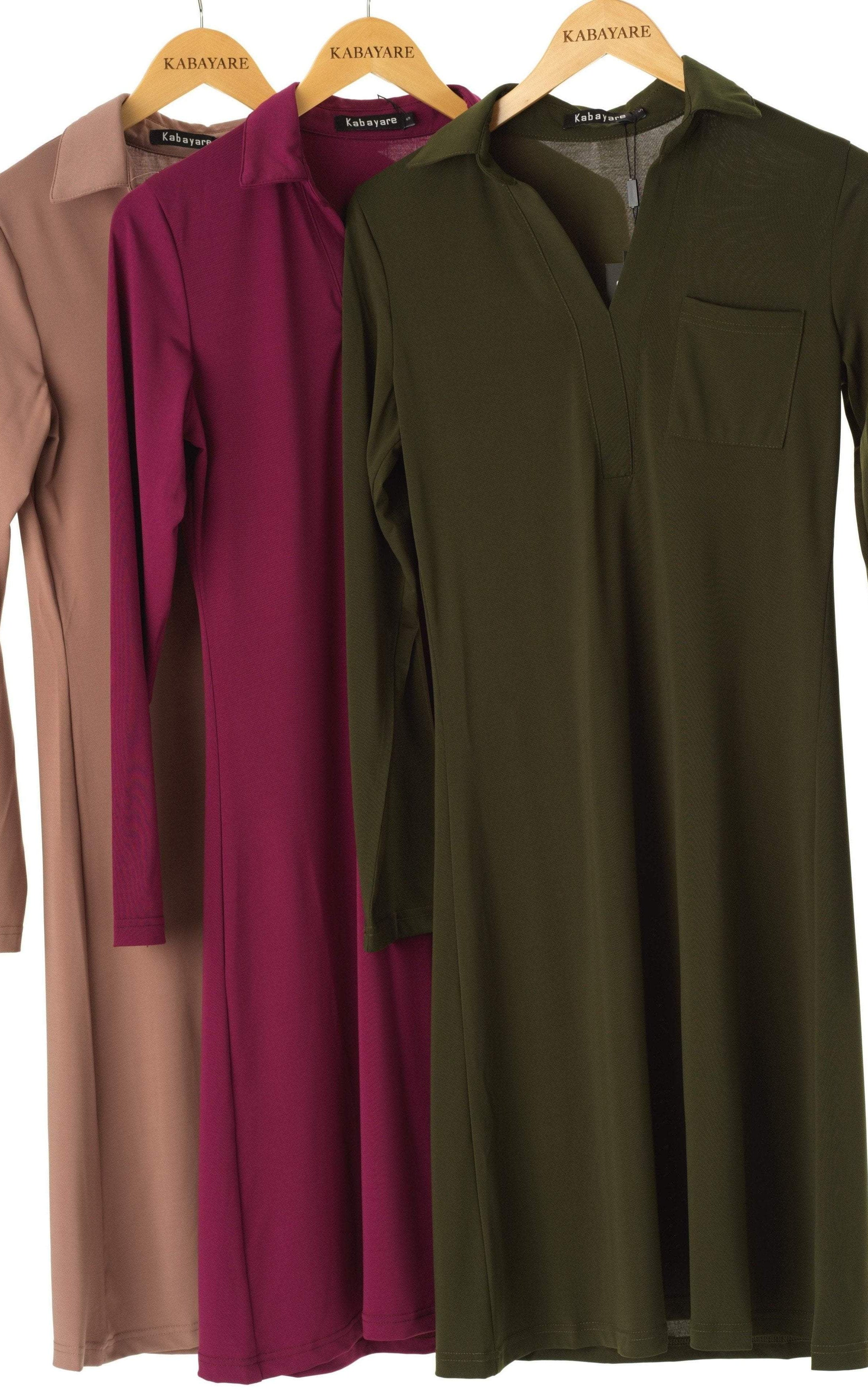 Long sleeve Midi top Kabayare