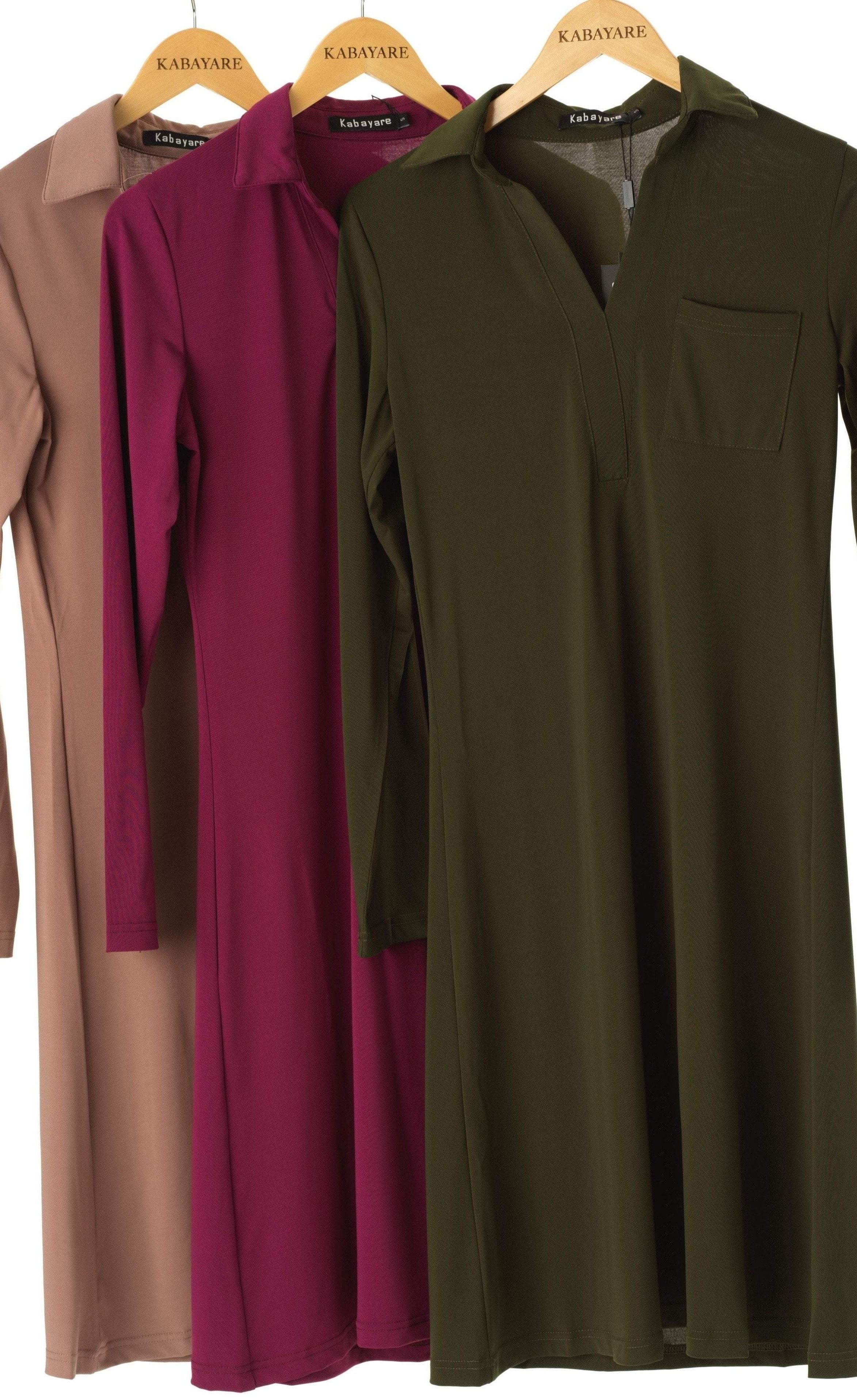 Long sleeve Midi top Kabayare