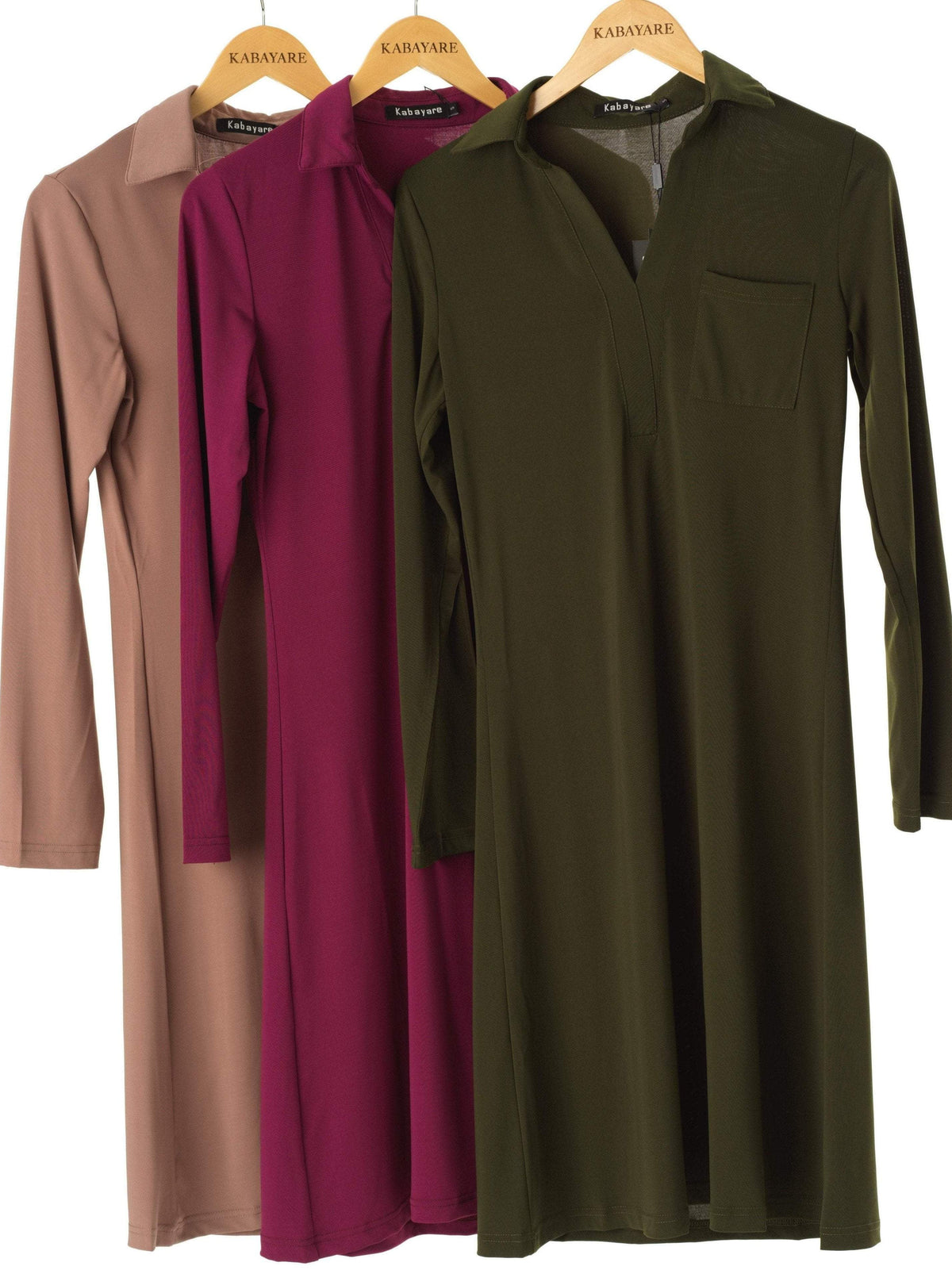 Long sleeve Midi top Kabayare