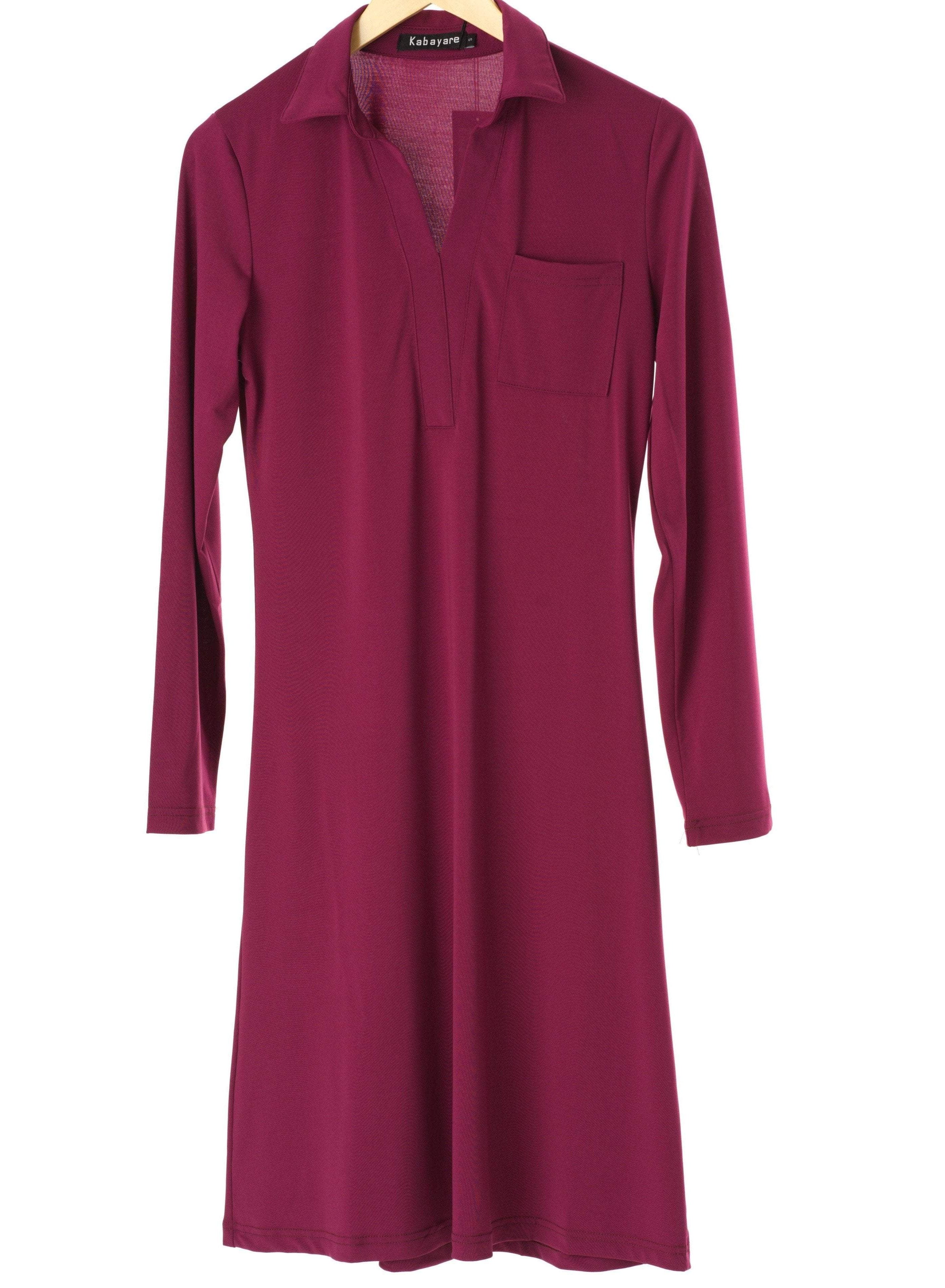 Long sleeve Midi top Kabayare