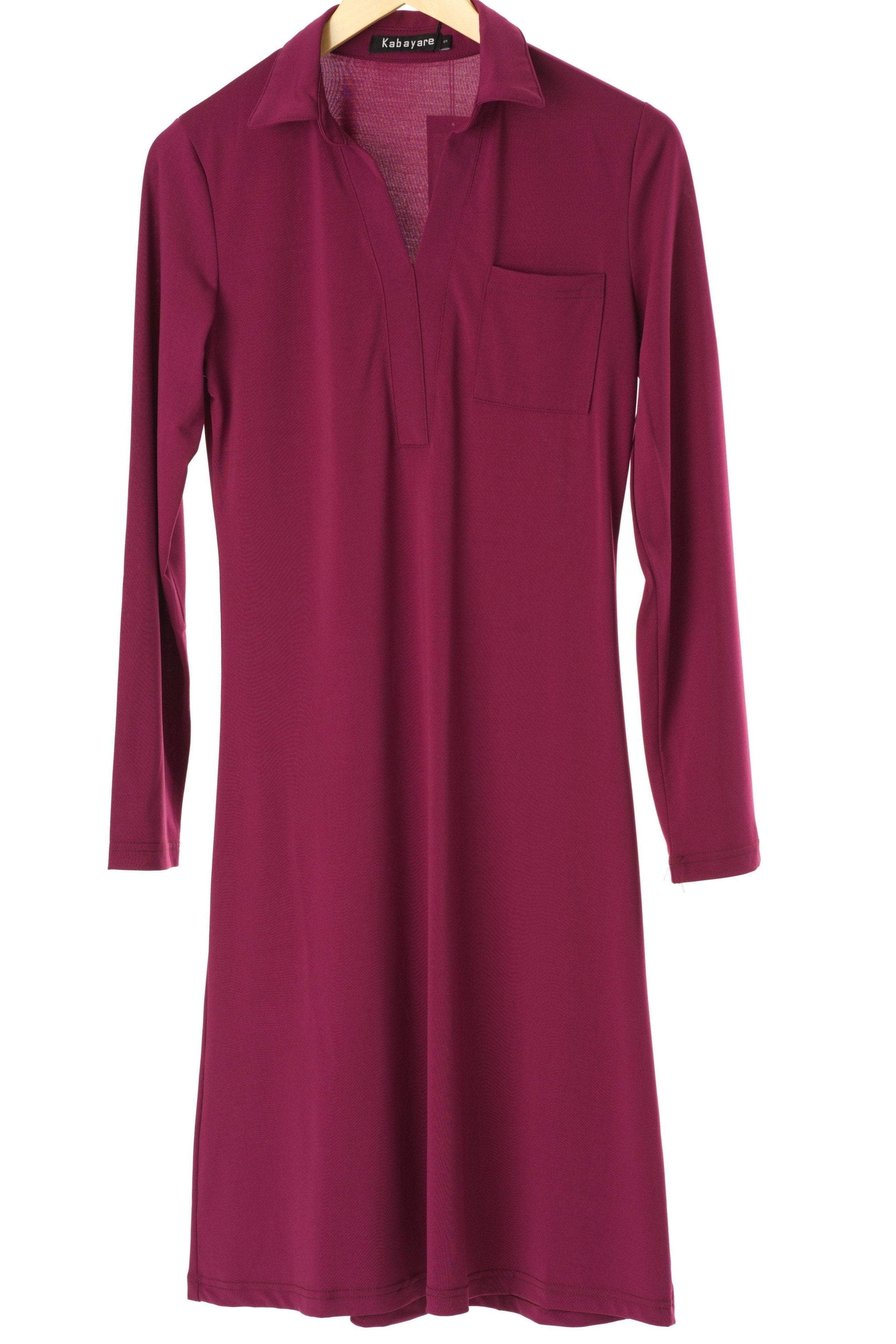 Long sleeve Midi top Kabayare