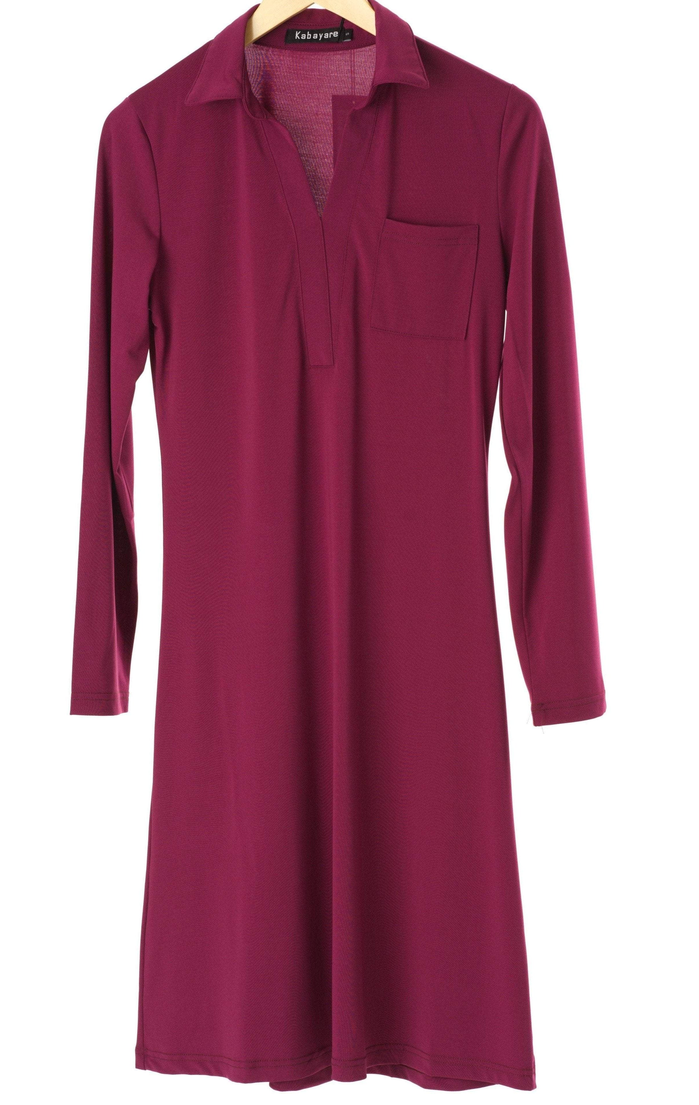 Long sleeve Midi top Kabayare