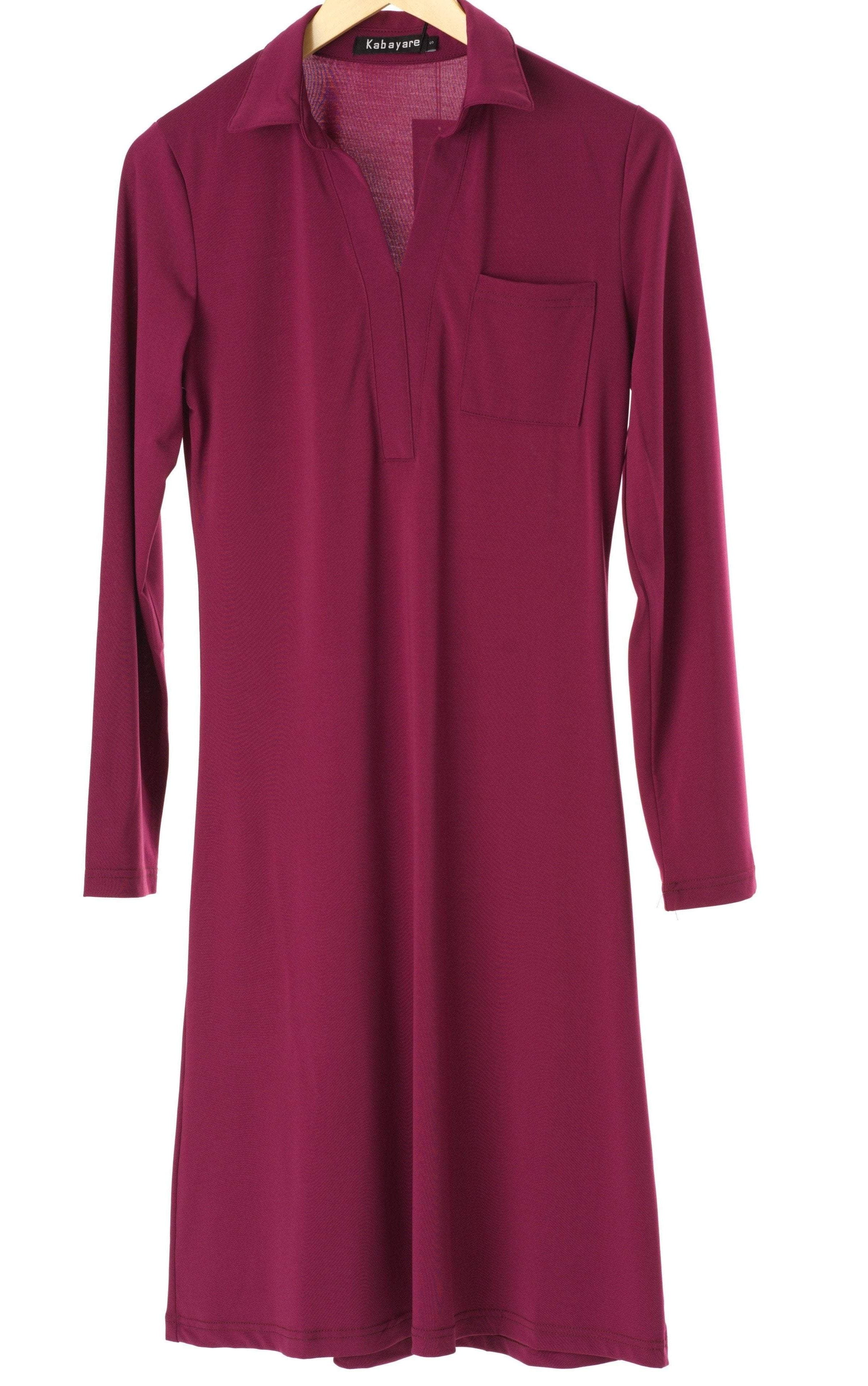 Long sleeve Midi top Kabayare