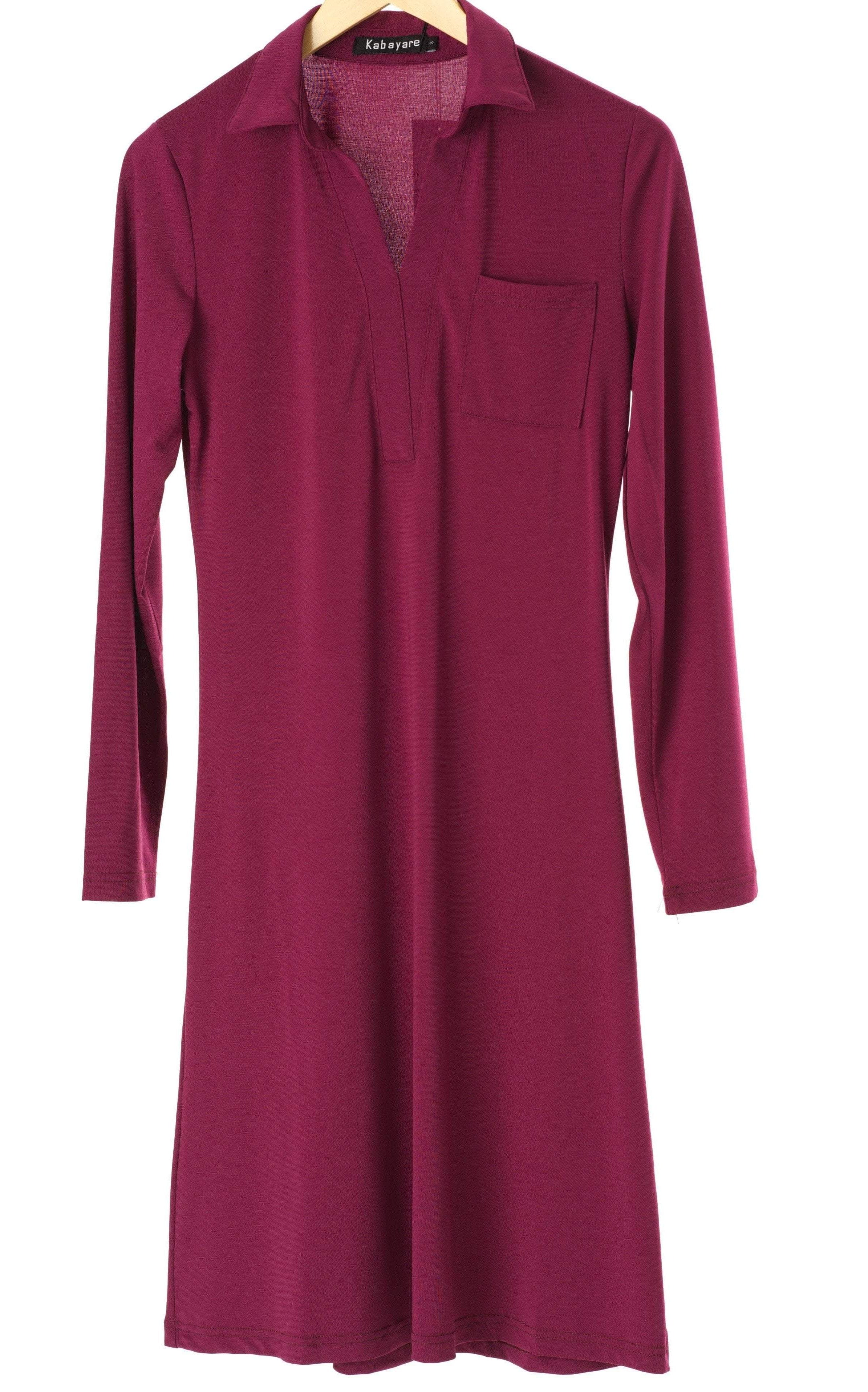 Long sleeve Midi top Kabayare