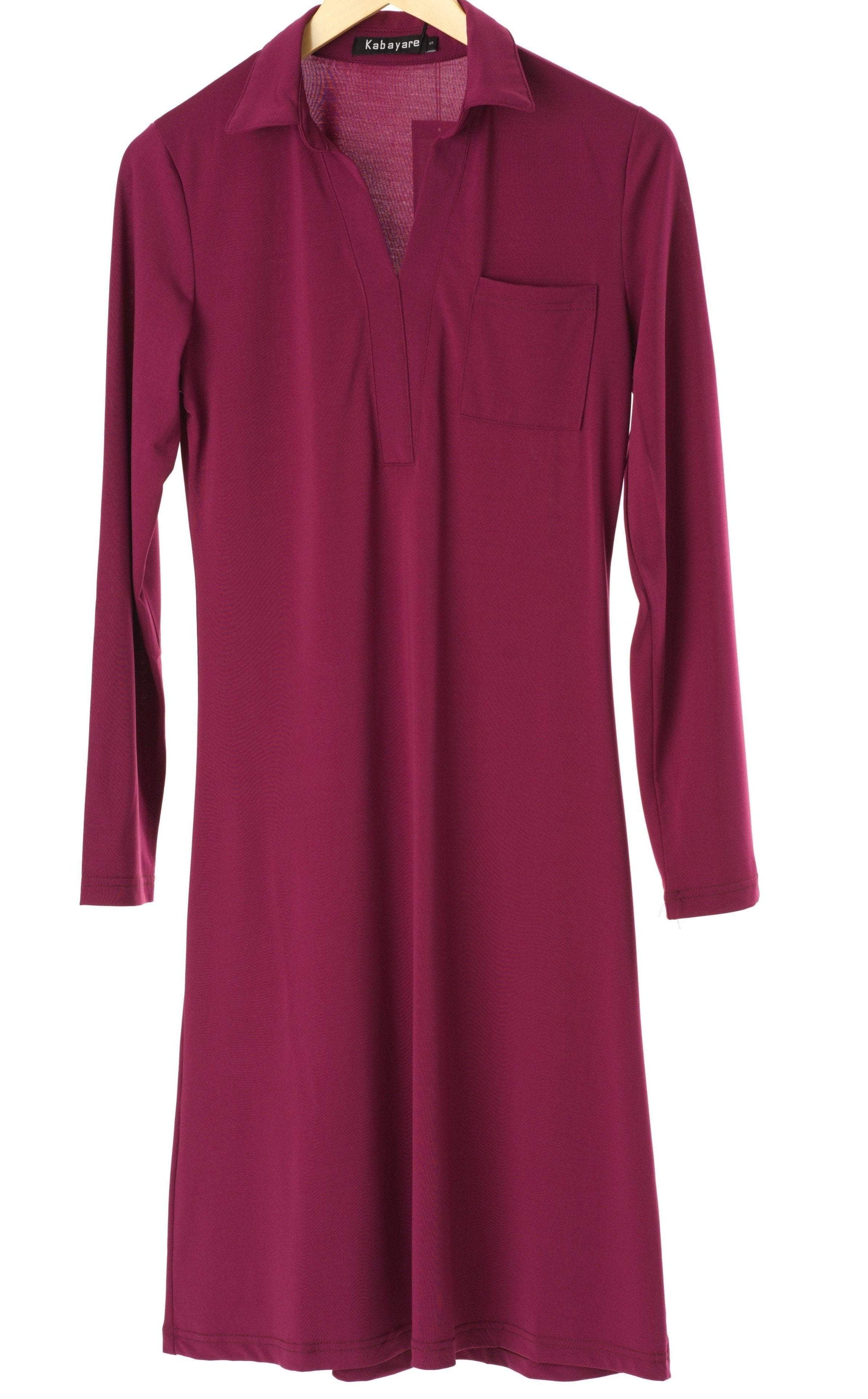 Long sleeve Midi top Kabayare