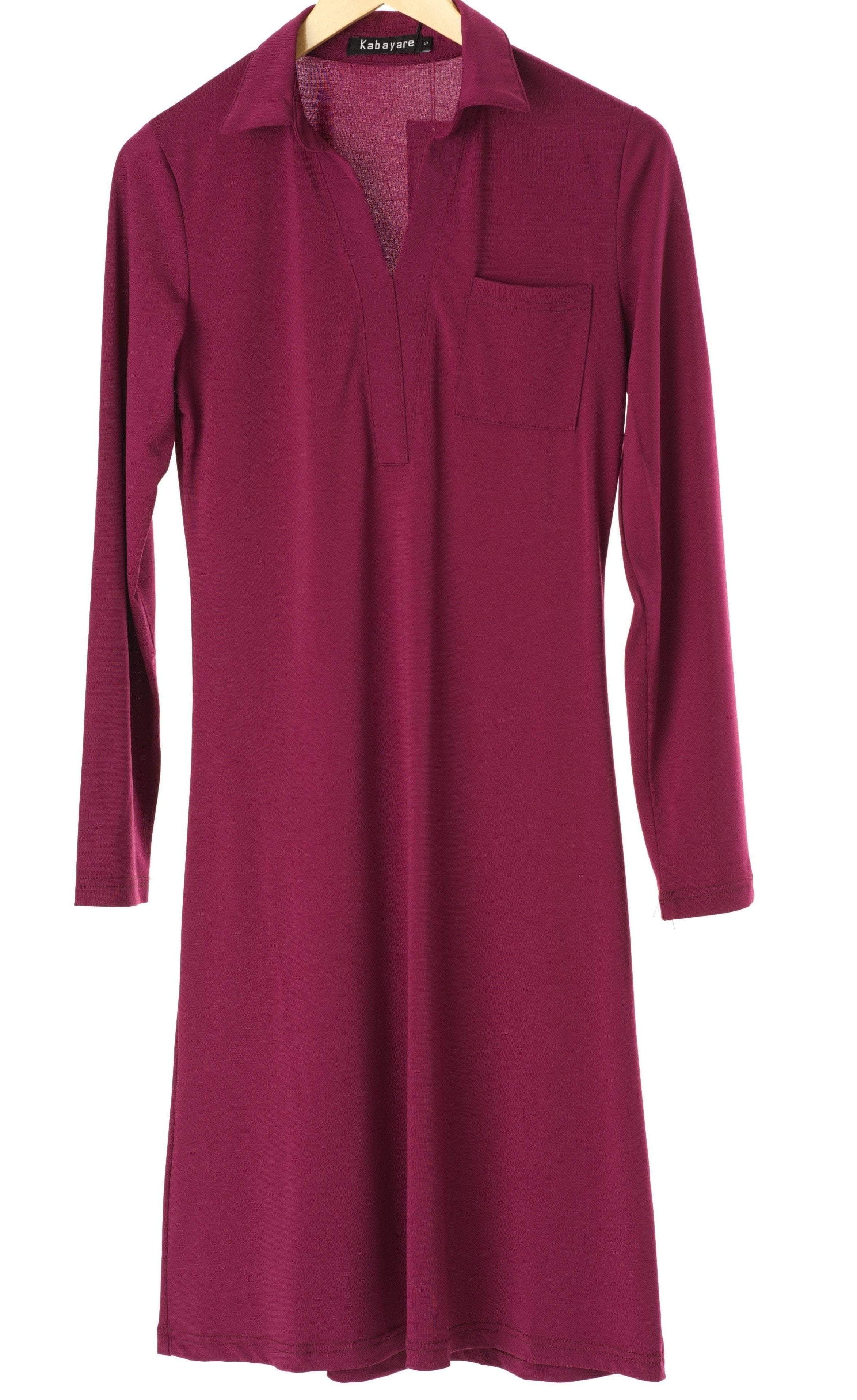 Long sleeve Midi top Kabayare