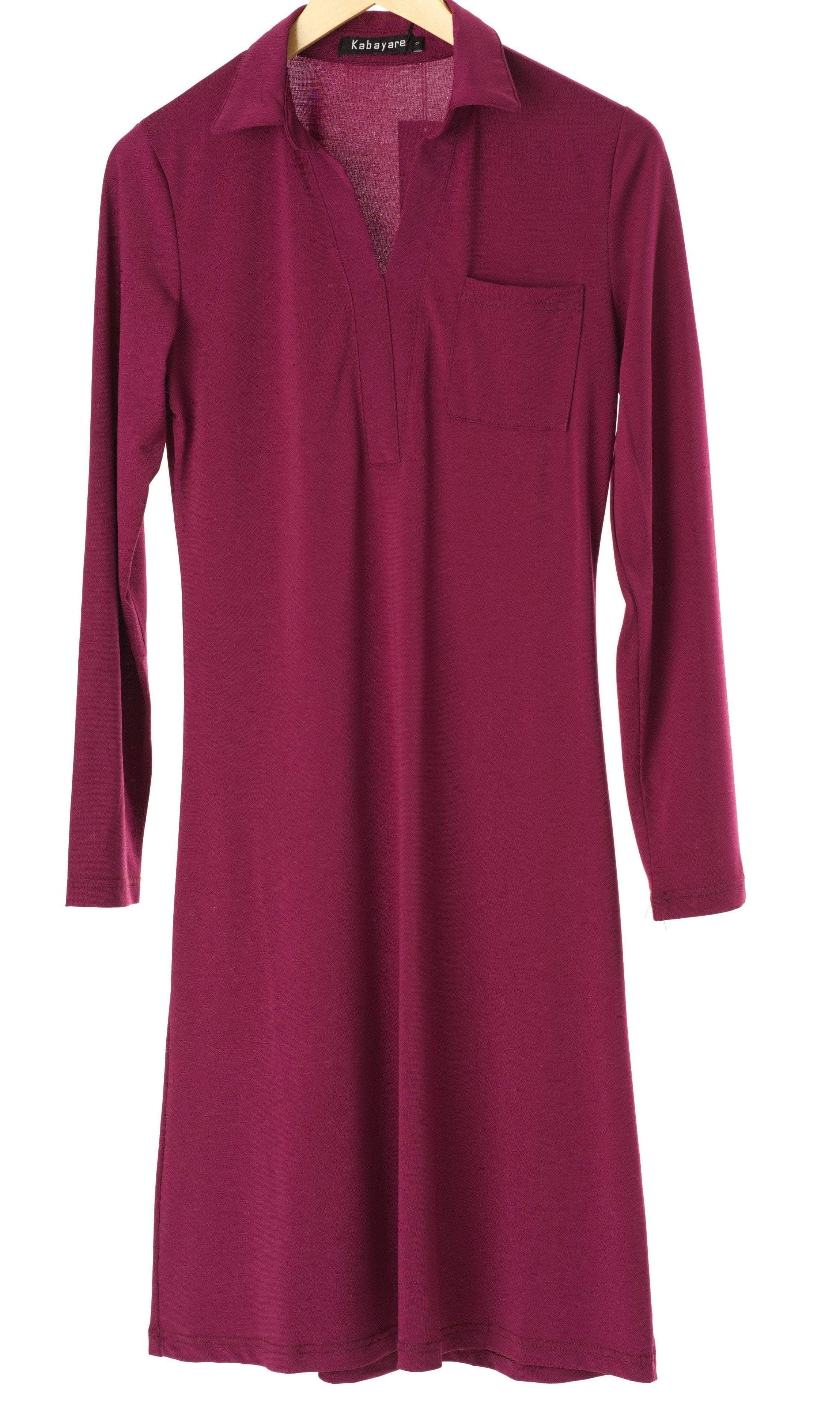 Long sleeve Midi top Kabayare