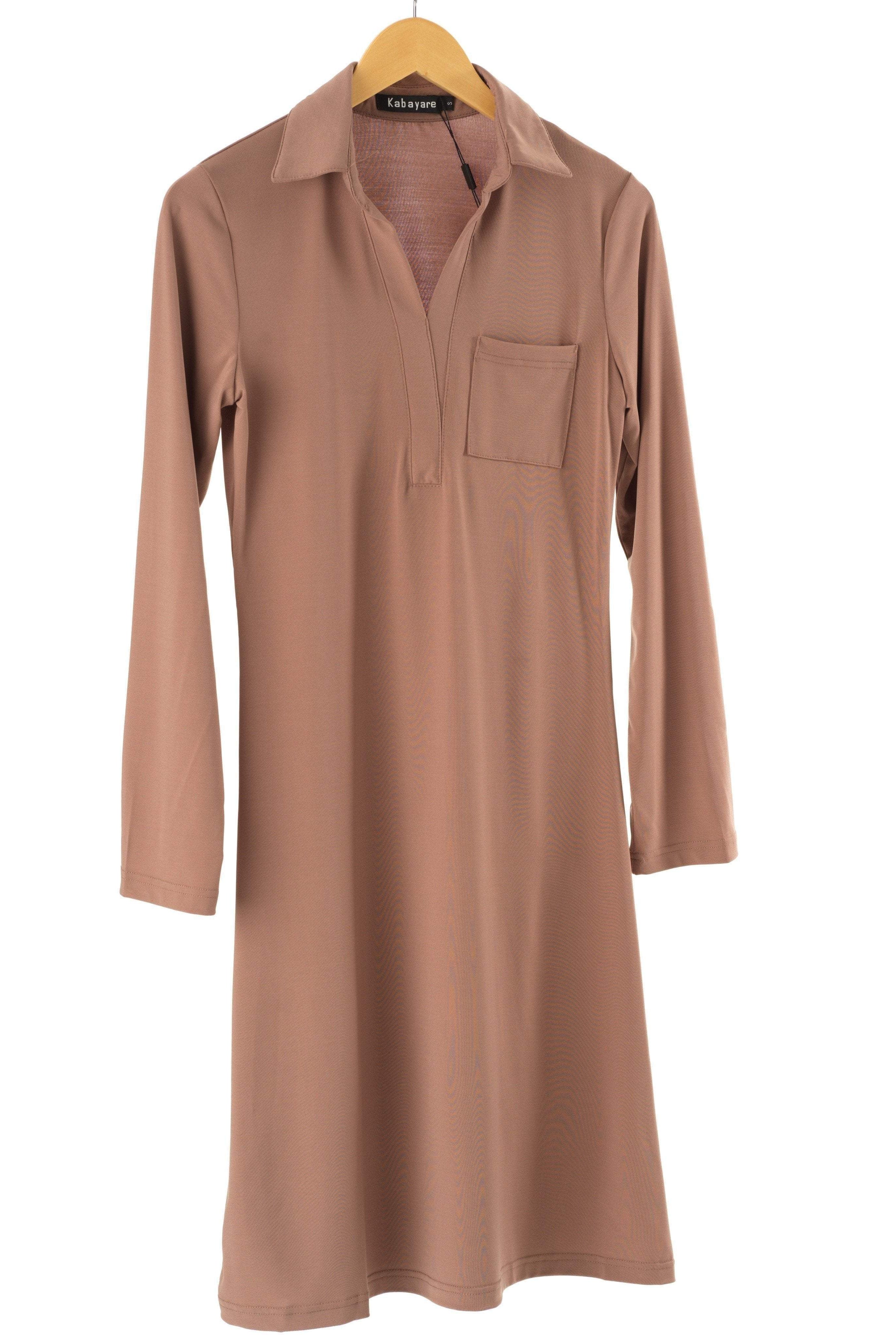 Long sleeve Midi top Kabayare