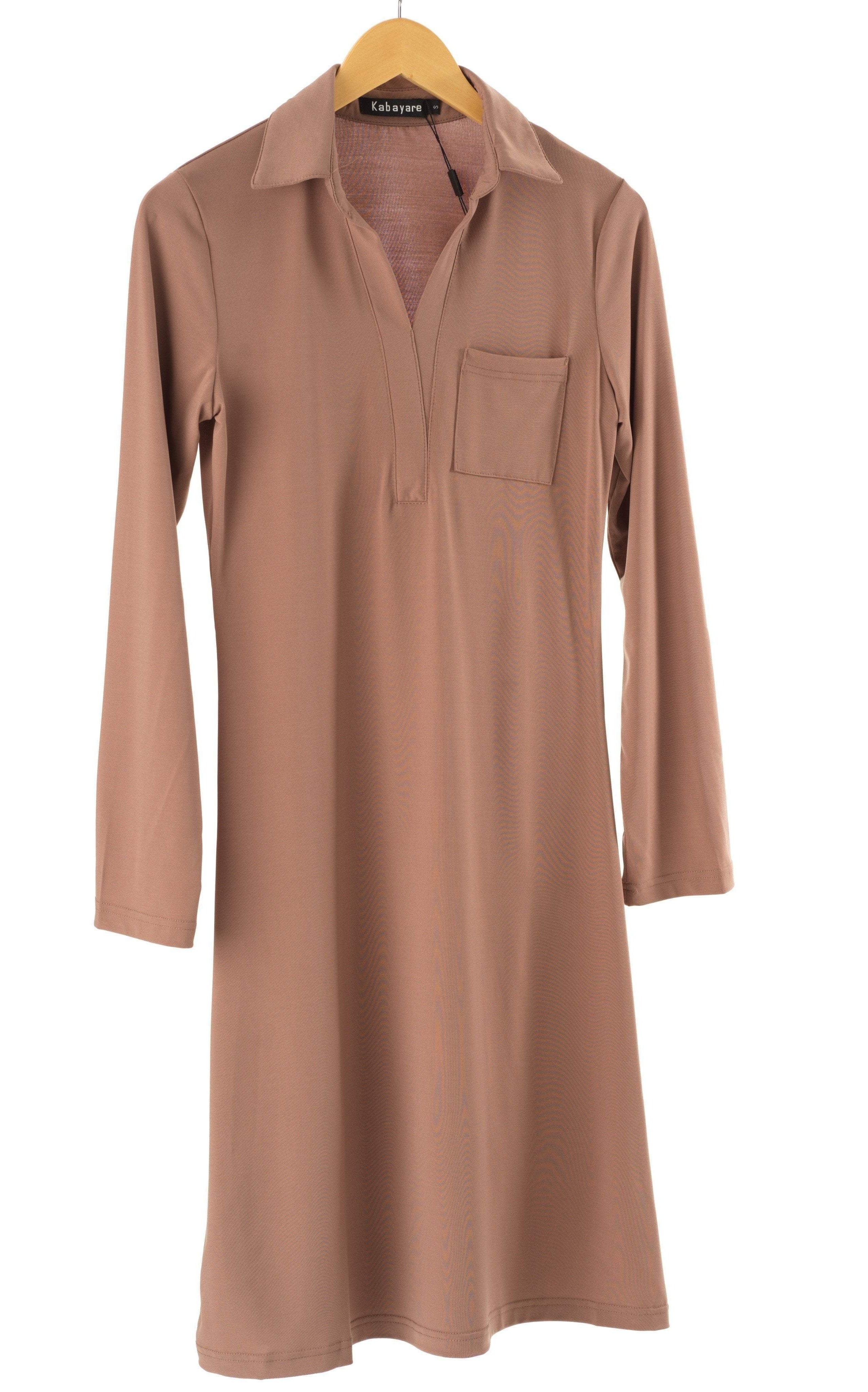 Long sleeve Midi top Kabayare