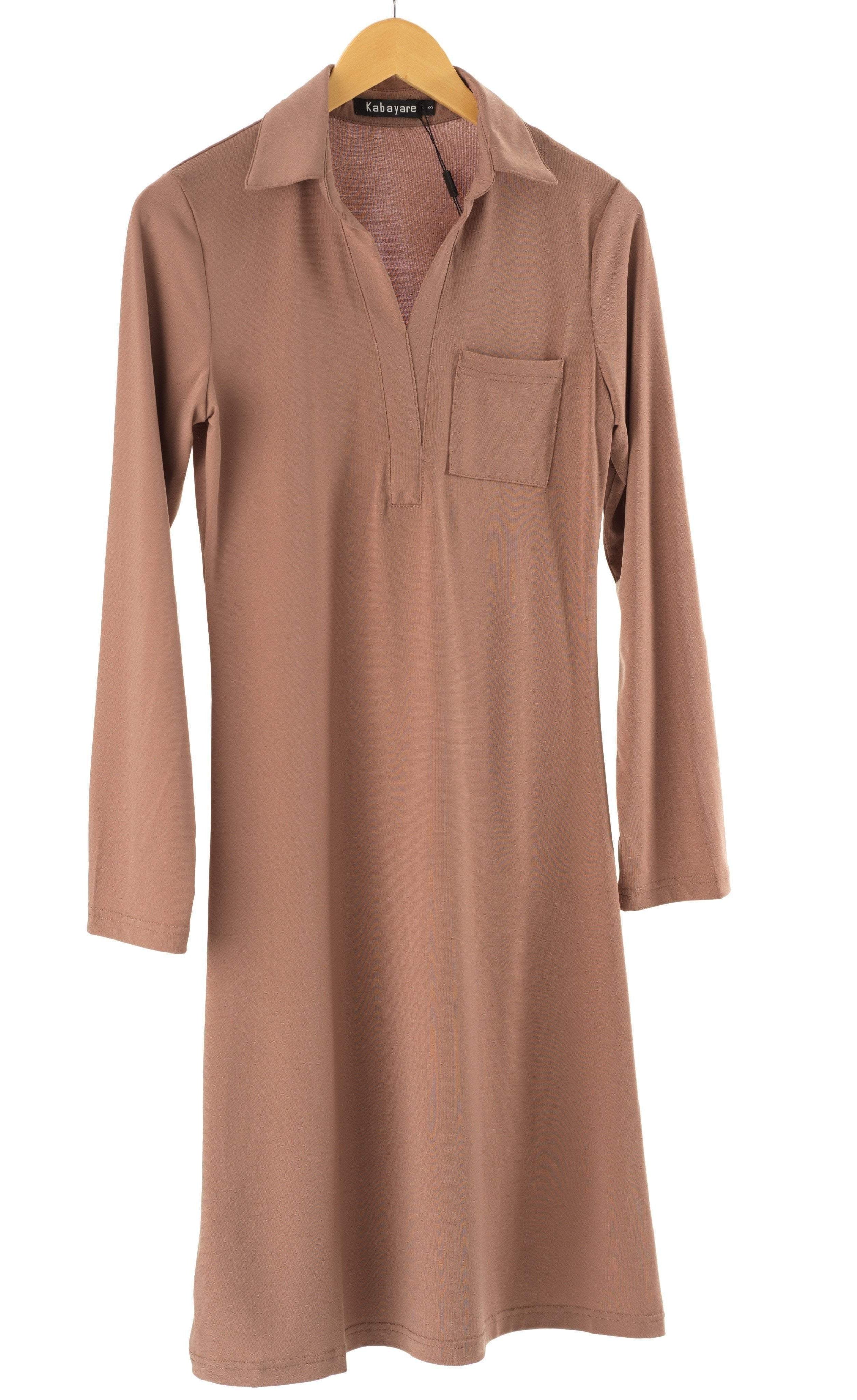 Long sleeve Midi top Kabayare