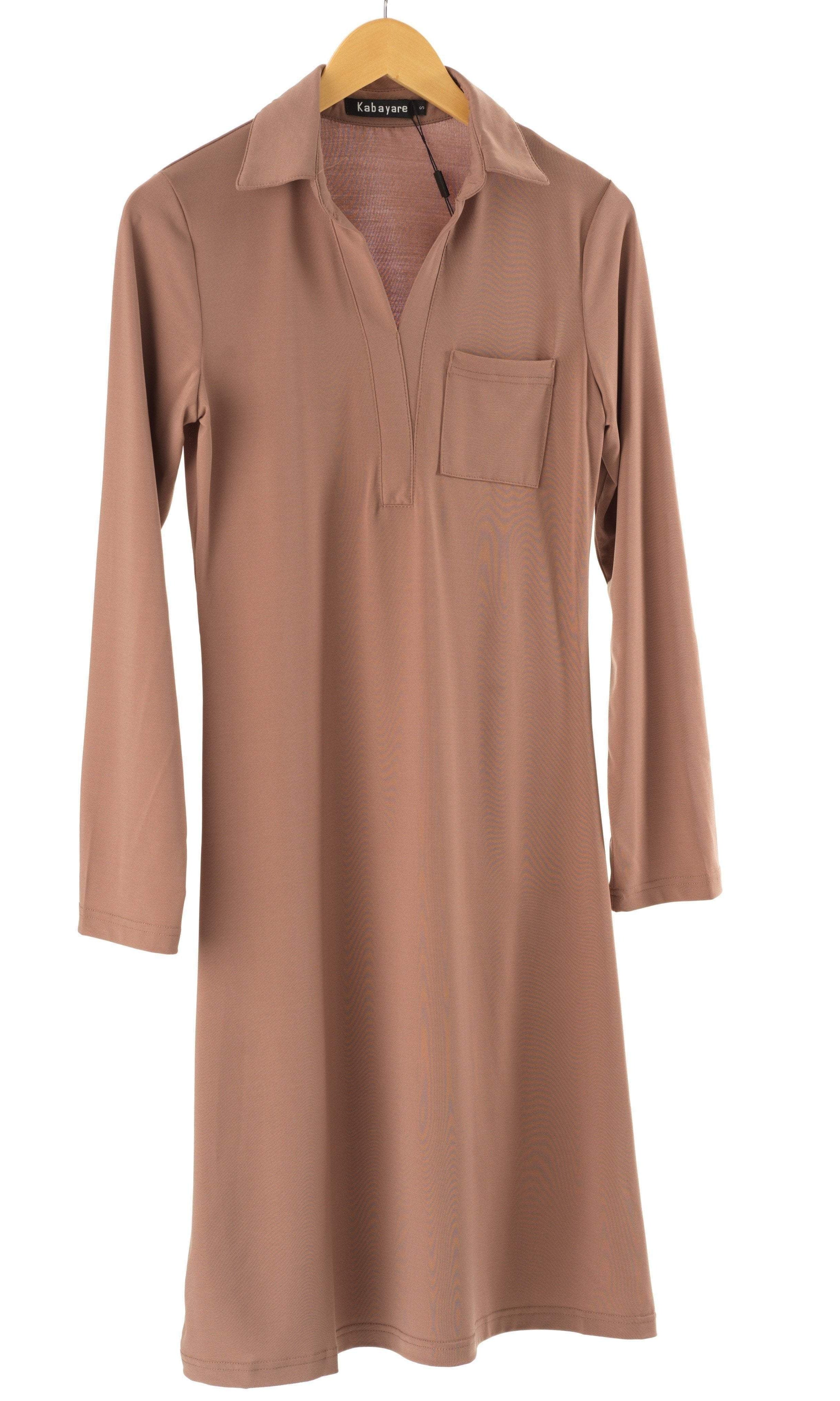 Long sleeve Midi top Kabayare