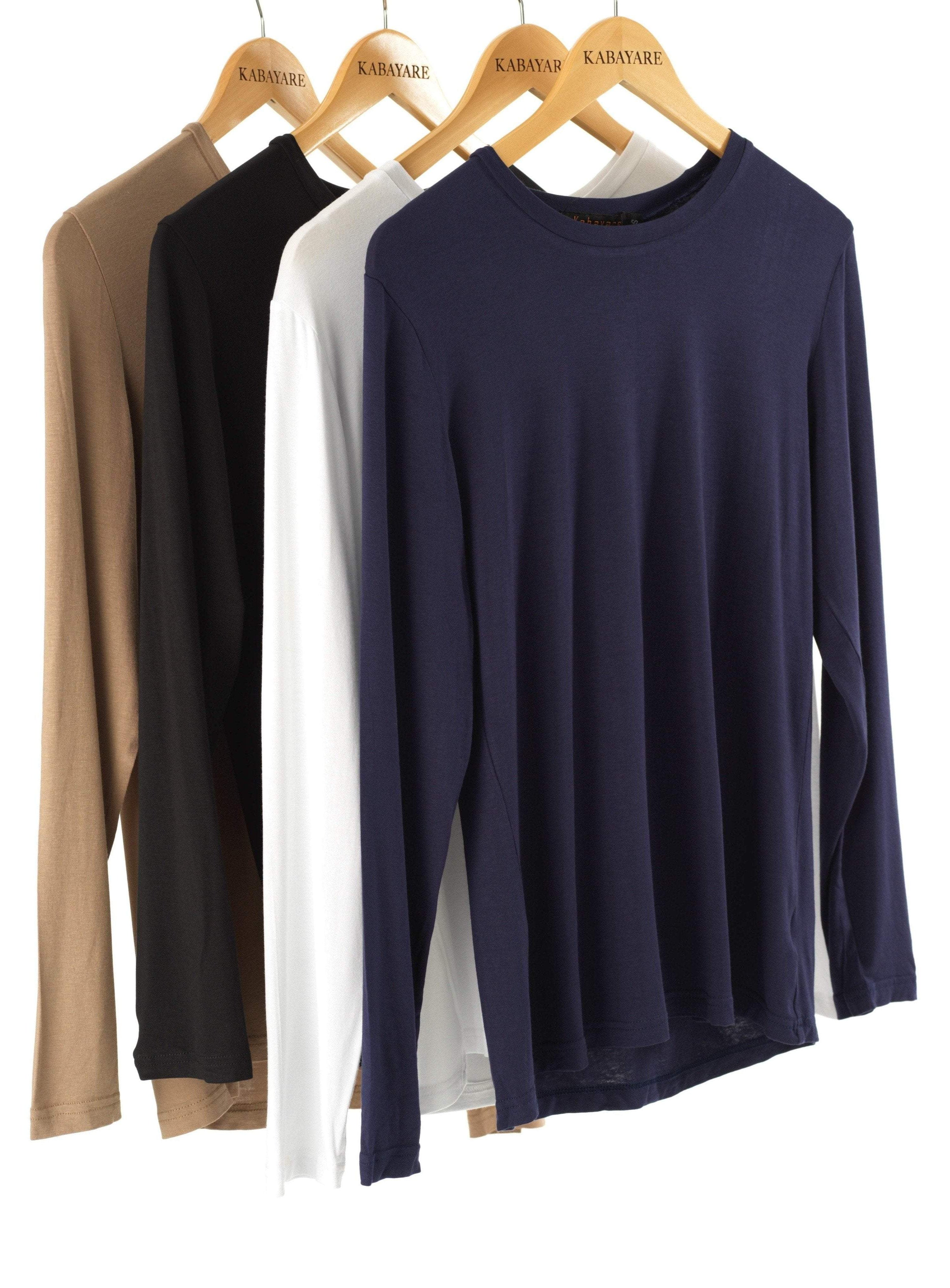 Long sleeve soft Jersey tee Kabayare