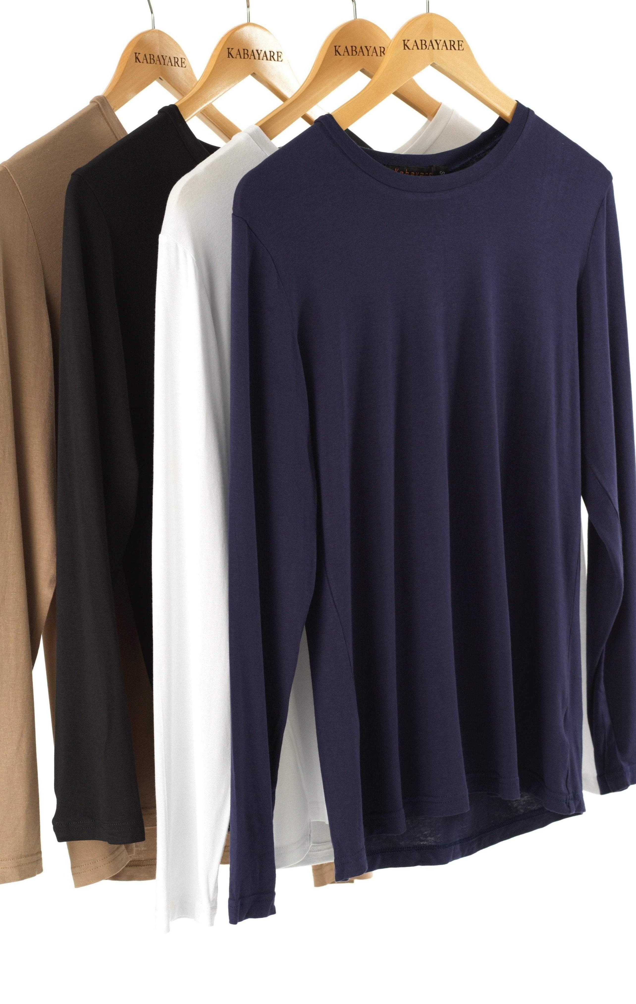 Long sleeve soft Jersey tee Kabayare