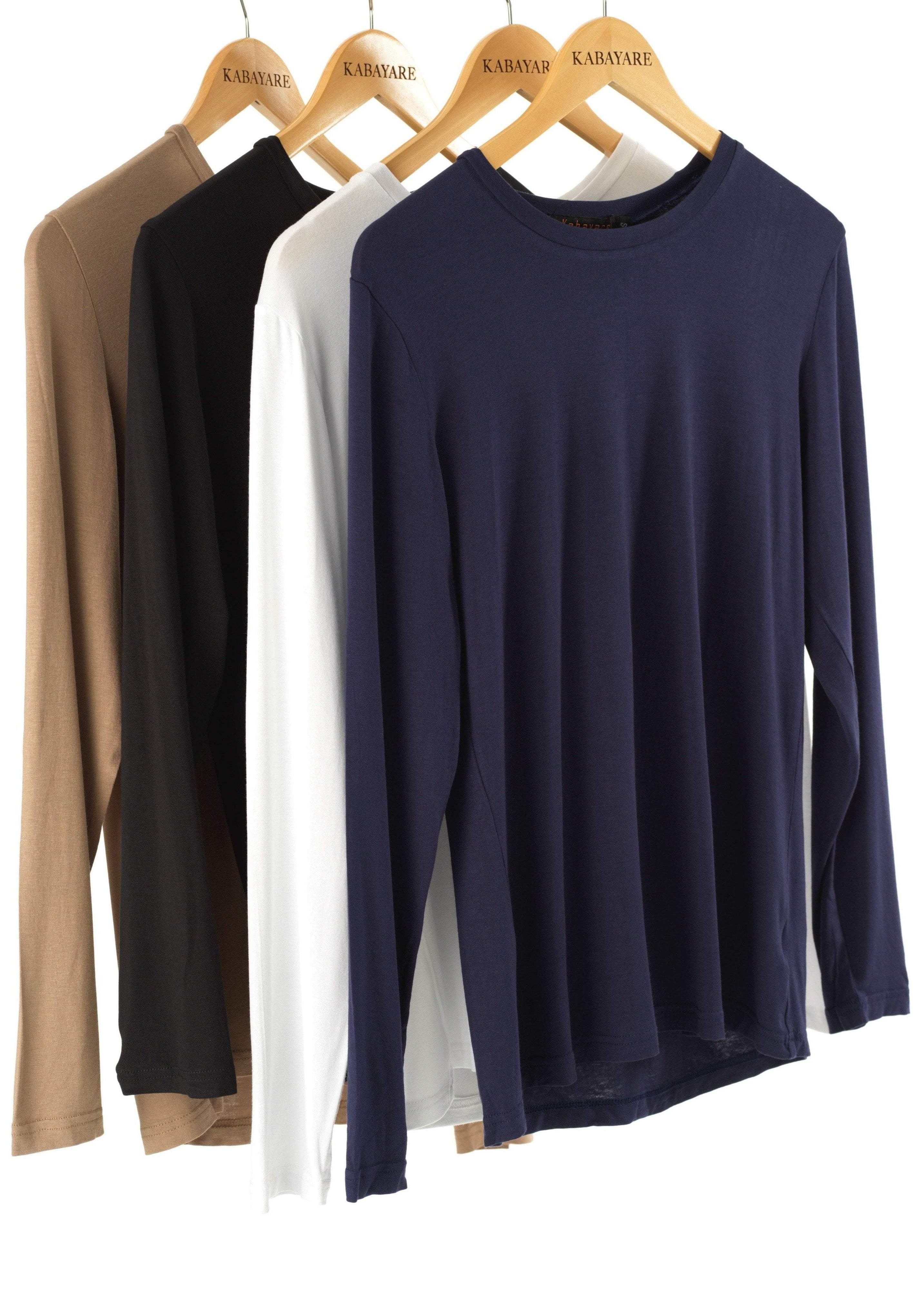 Long sleeve soft Jersey tee Kabayare