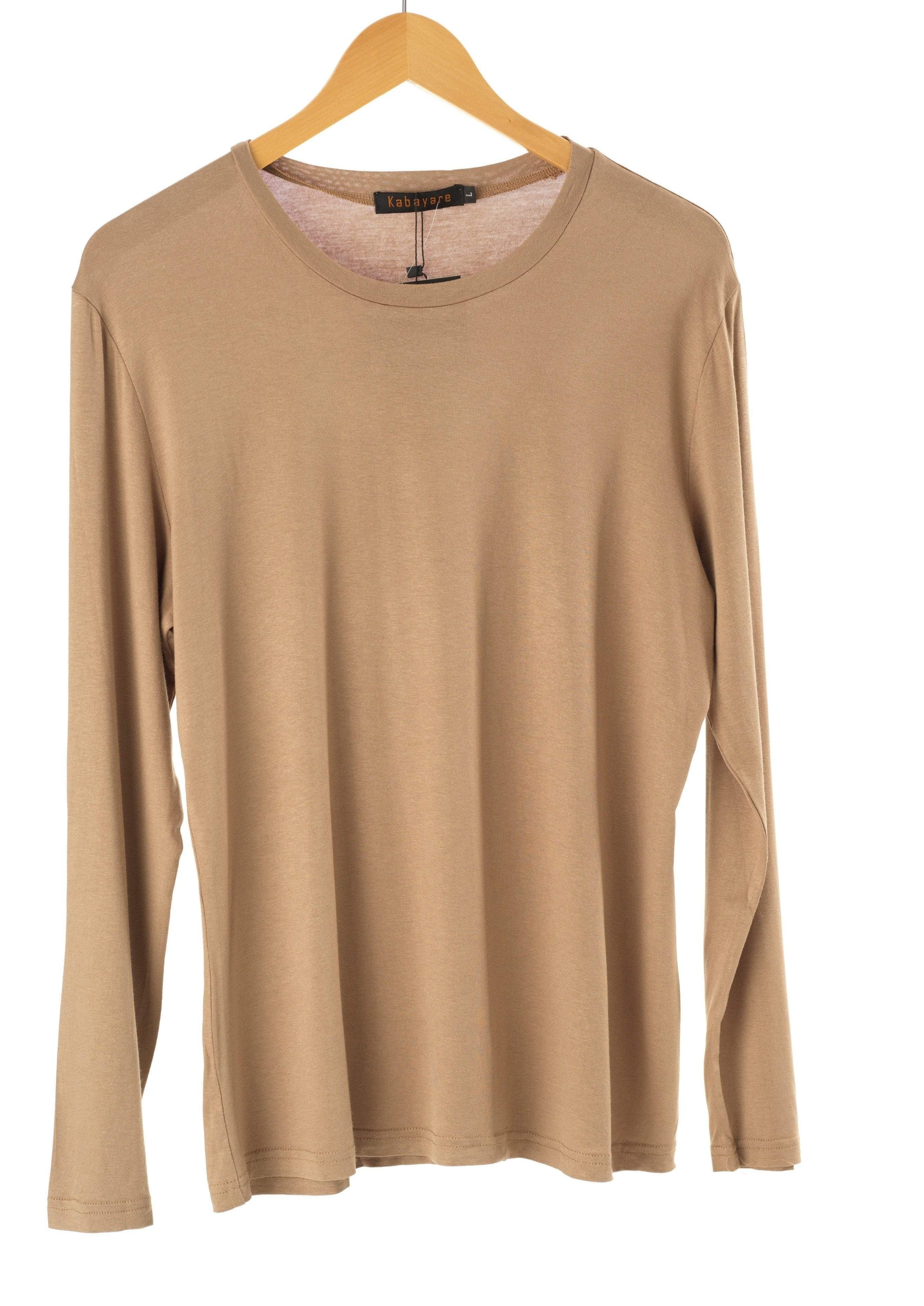 Long sleeve soft Jersey tee Kabayare