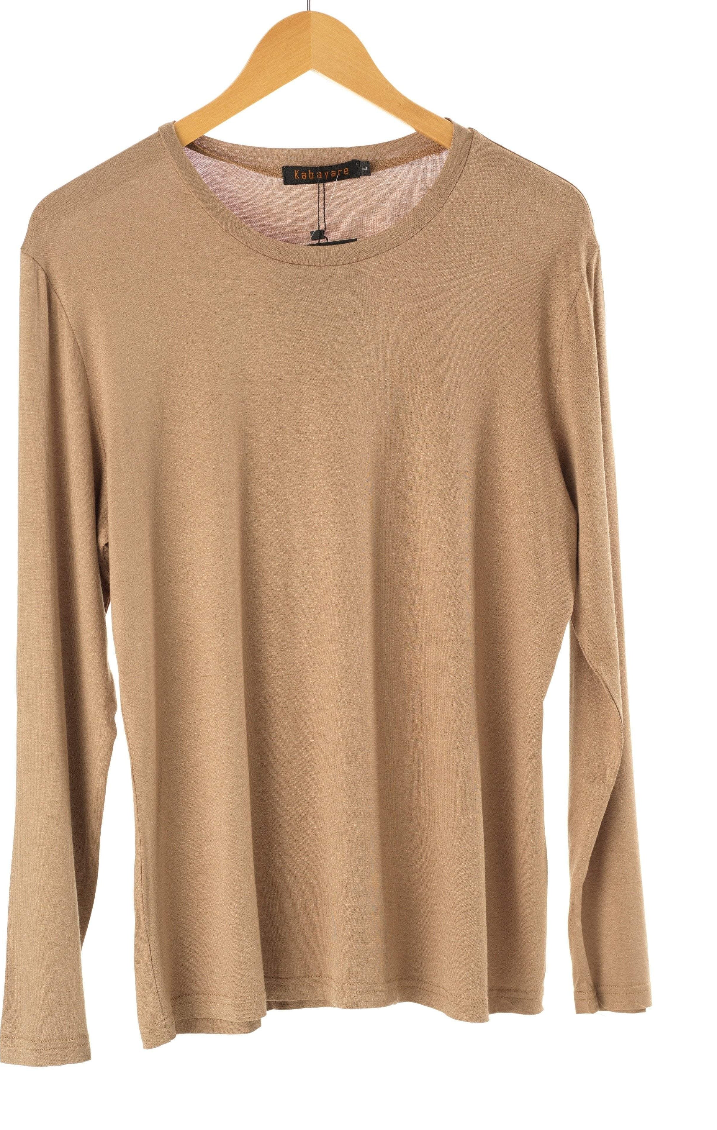 Long sleeve soft Jersey tee Kabayare