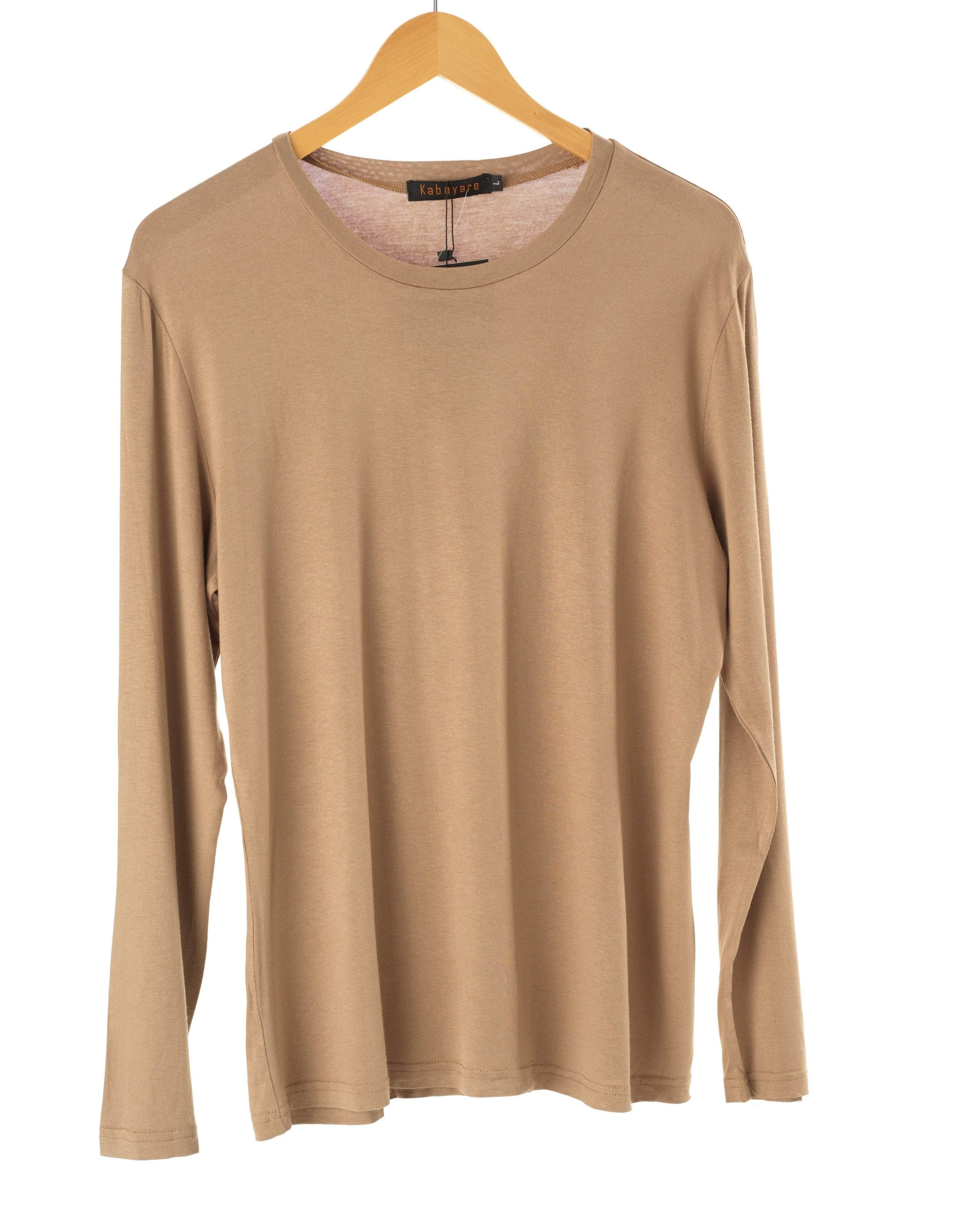 Long sleeve soft Jersey tee Kabayare