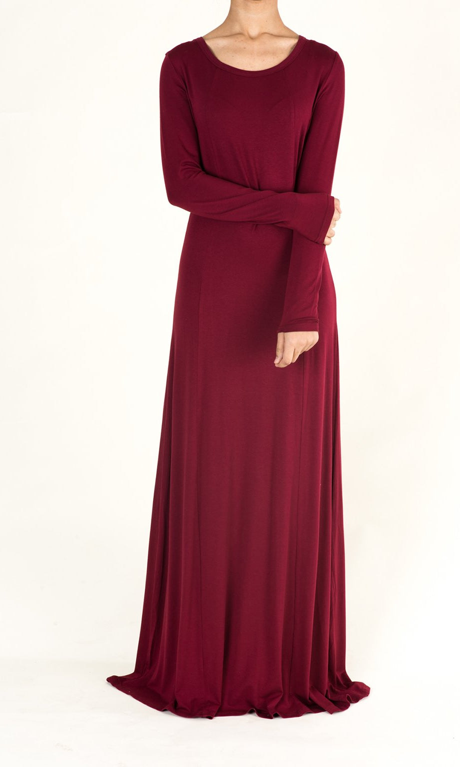 Maroon Cotton Candy Dress Kabayare