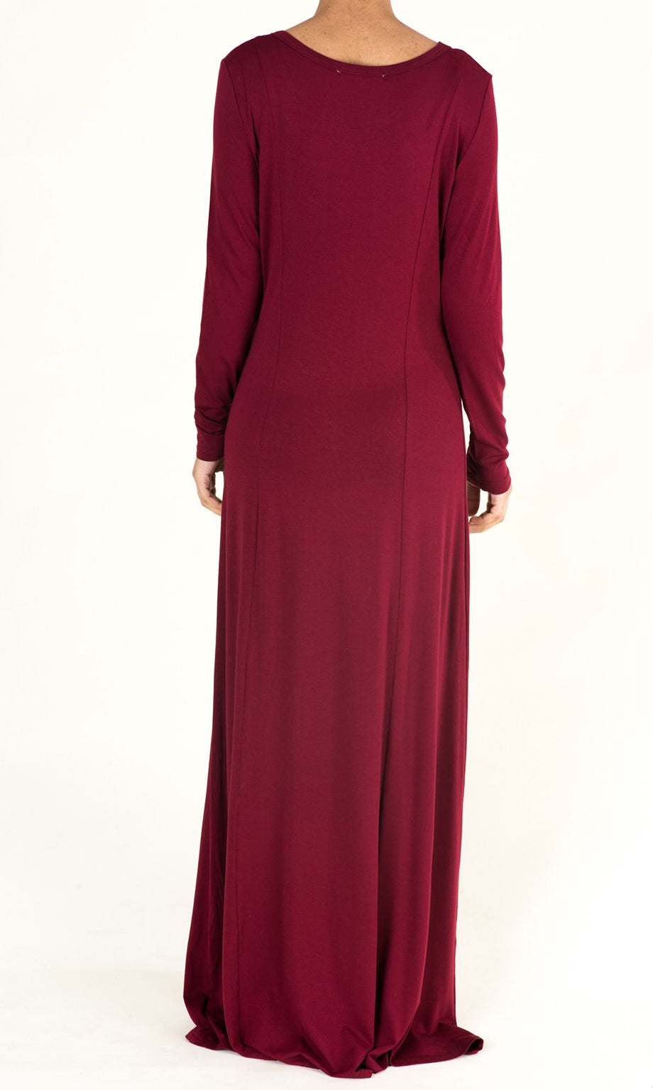 Maroon Cotton Candy Dress Kabayare