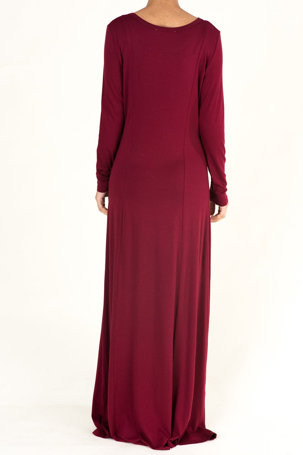 Maroon Cotton Candy Dress Kabayare