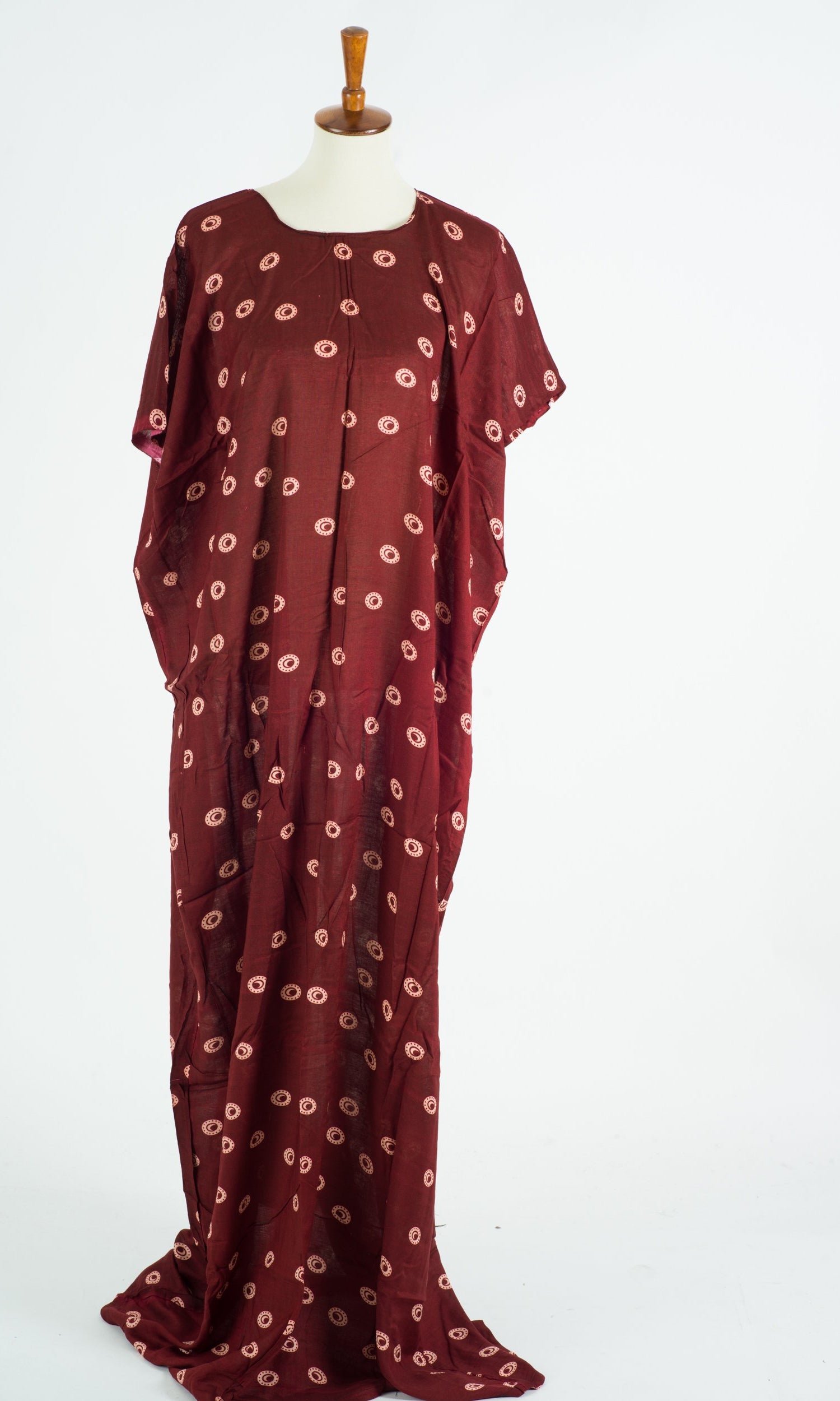 Maroon sky bati dress Kabayare