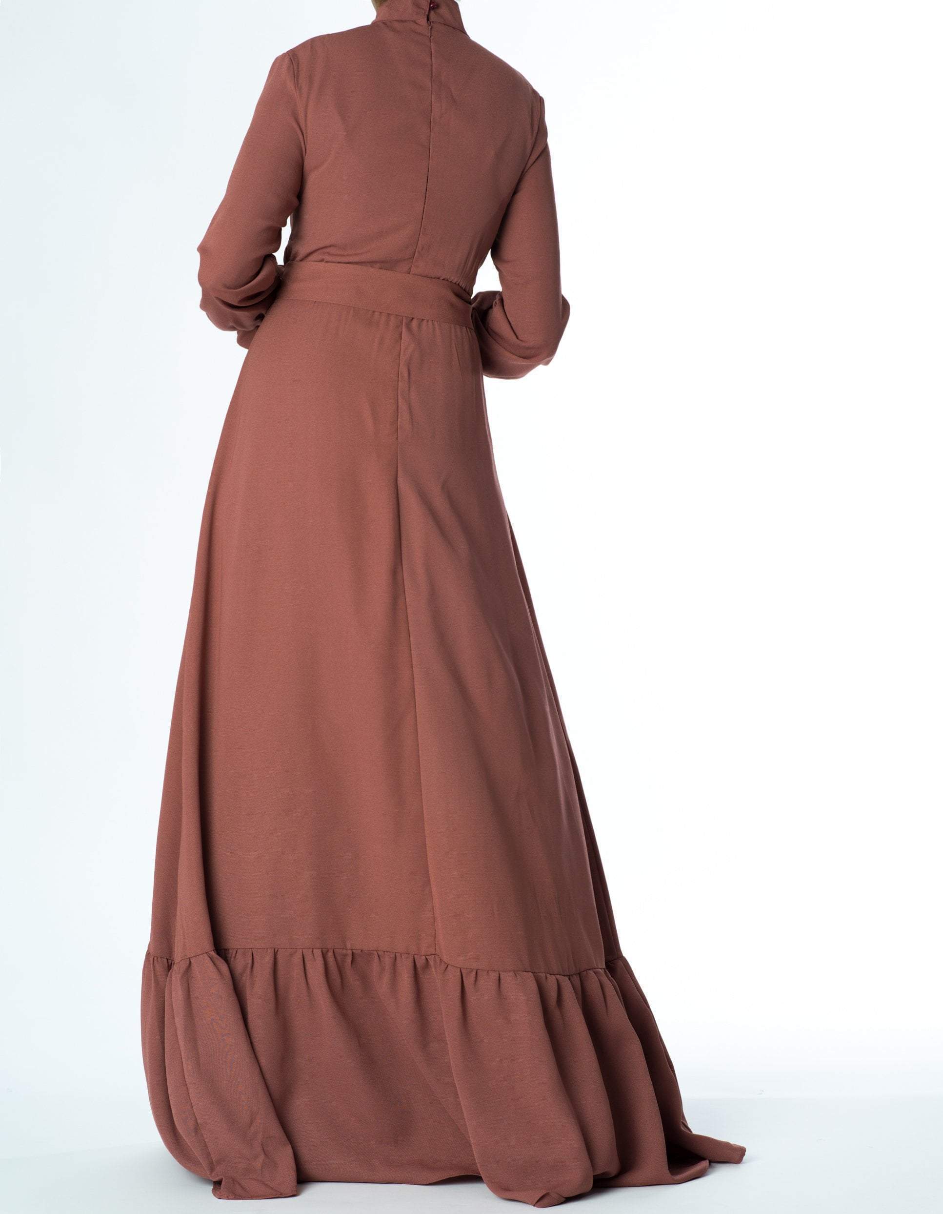 Mauve Elegant romance Maxi dress Kabayare