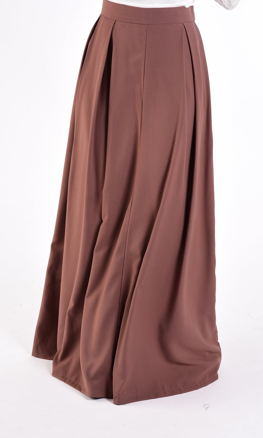 mauve Flare Maxi Skirt Kabayare