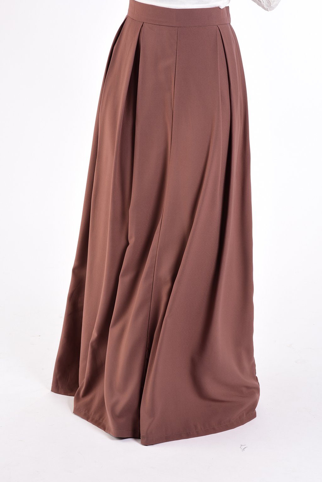 mauve Flare Maxi Skirt Kabayare