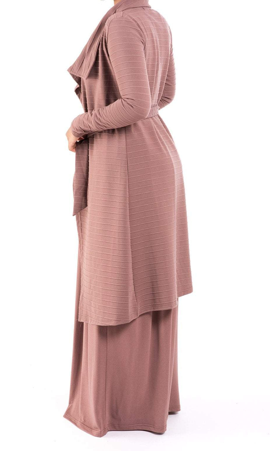 Mauve GRACEFUL cardigan Kabayare