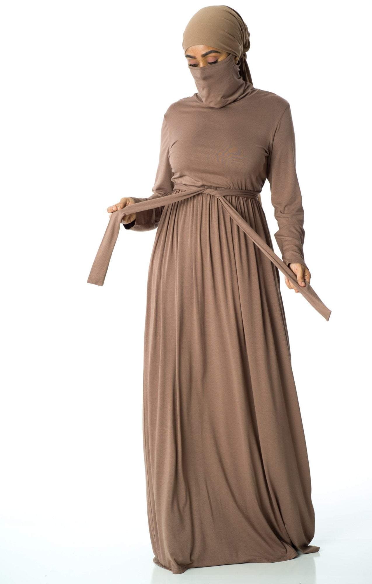 Maxi dress with face mask Kabayare