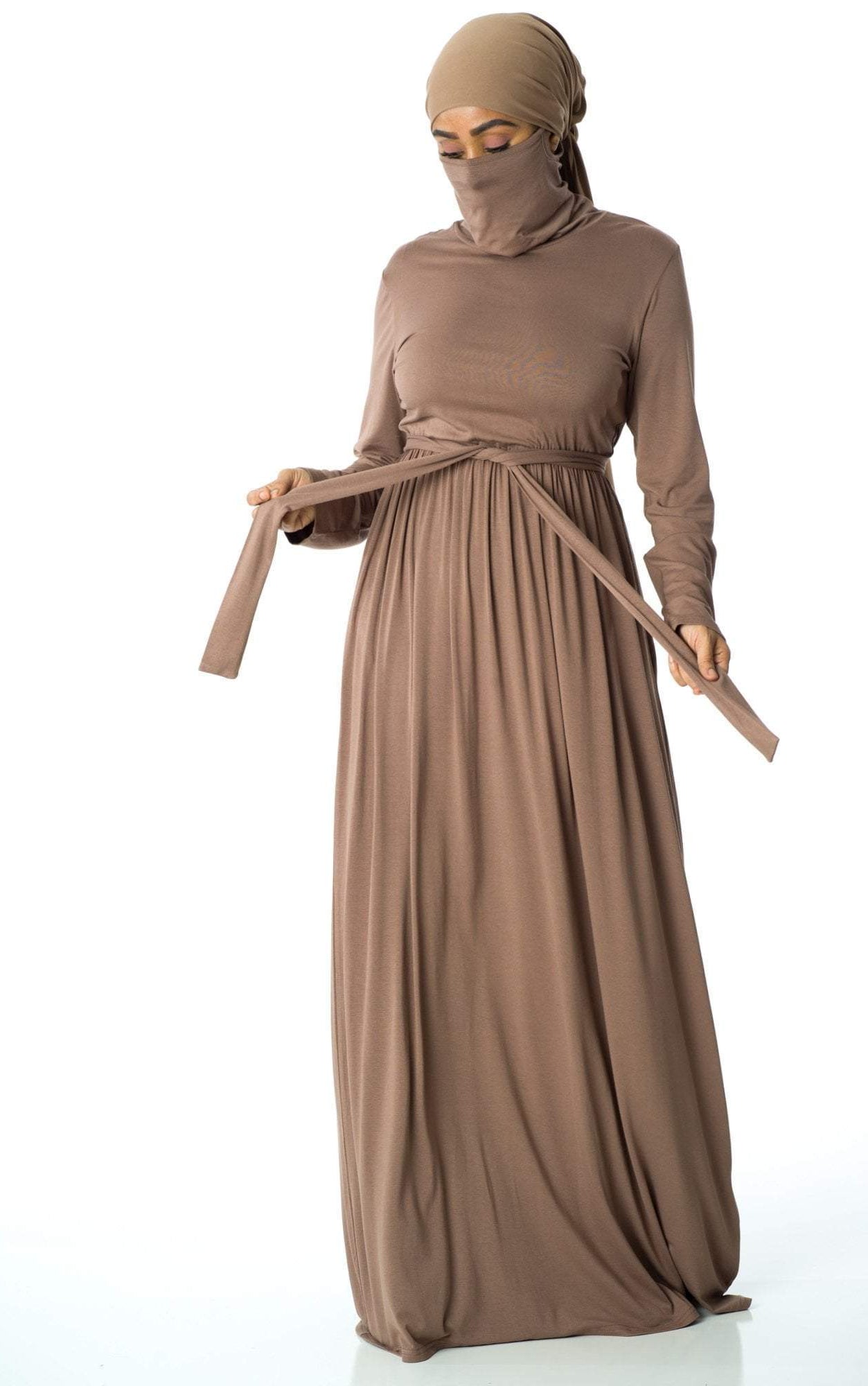 Maxi dress with face mask Kabayare