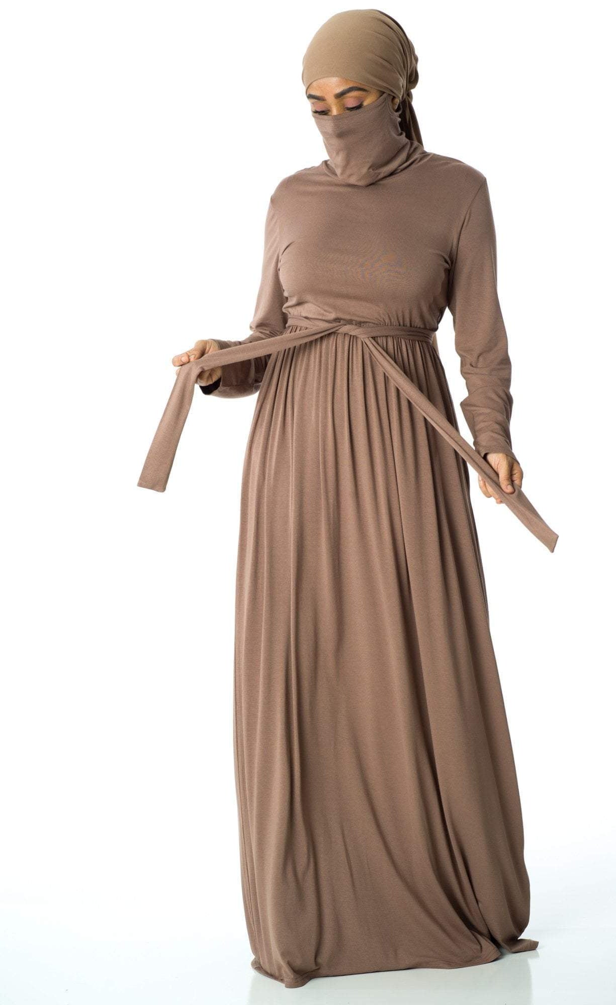 Maxi dress with face mask Kabayare