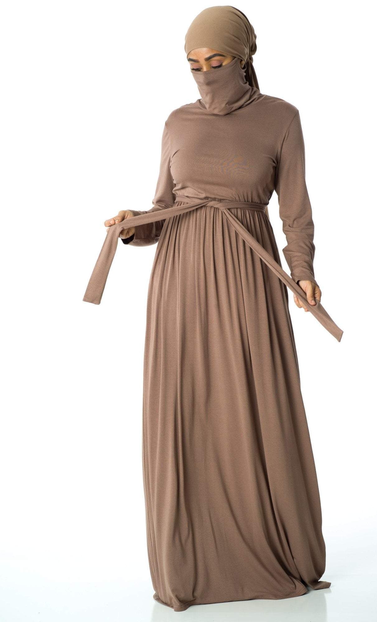 Maxi dress with face mask Kabayare