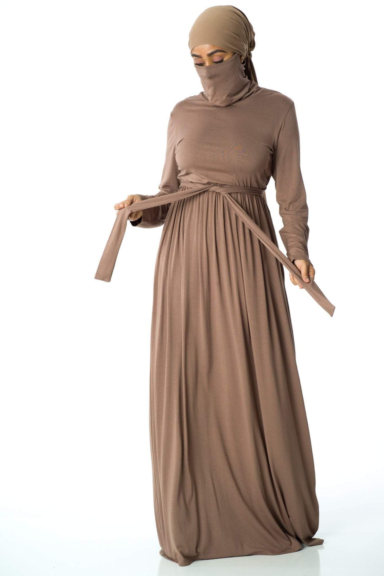 Maxi dress with face mask Kabayare