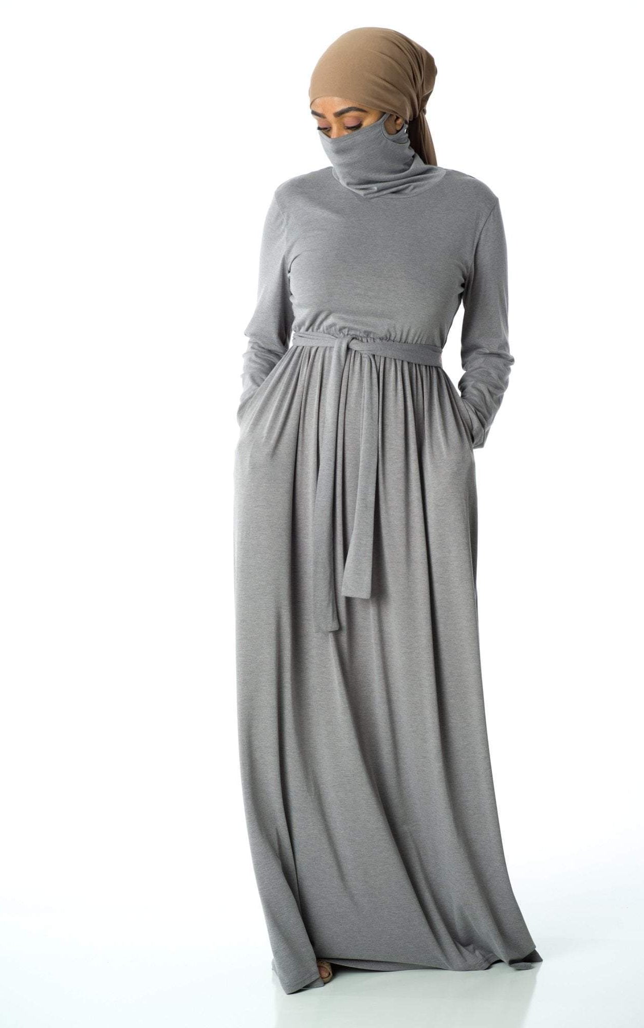 Maxi dress with face mask Kabayare
