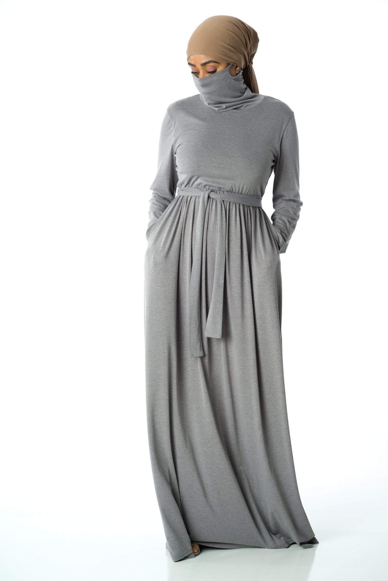 Maxi dress with face mask Kabayare