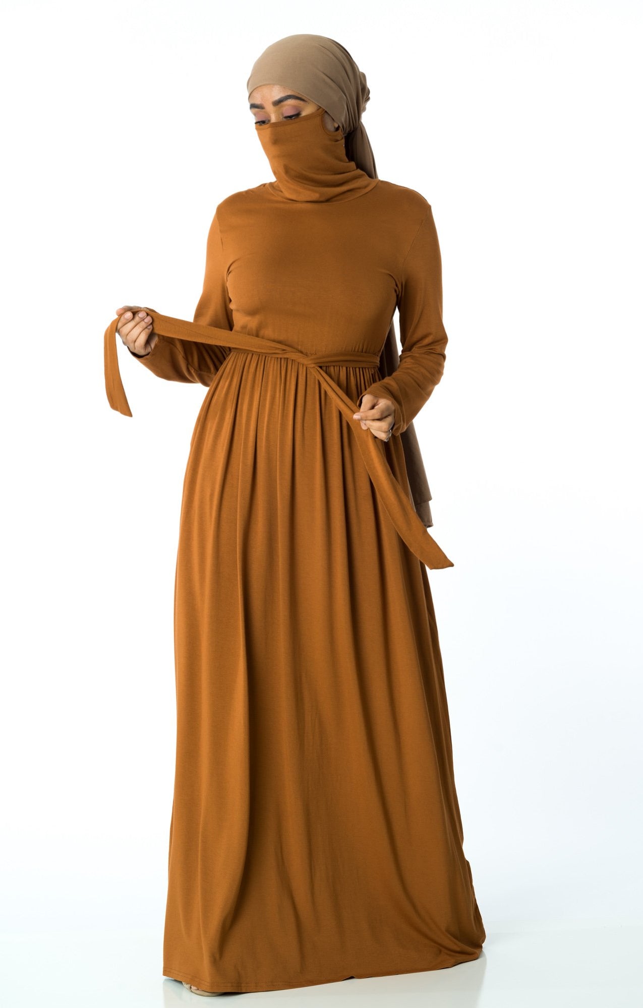 Maxi dress with face mask Kabayare